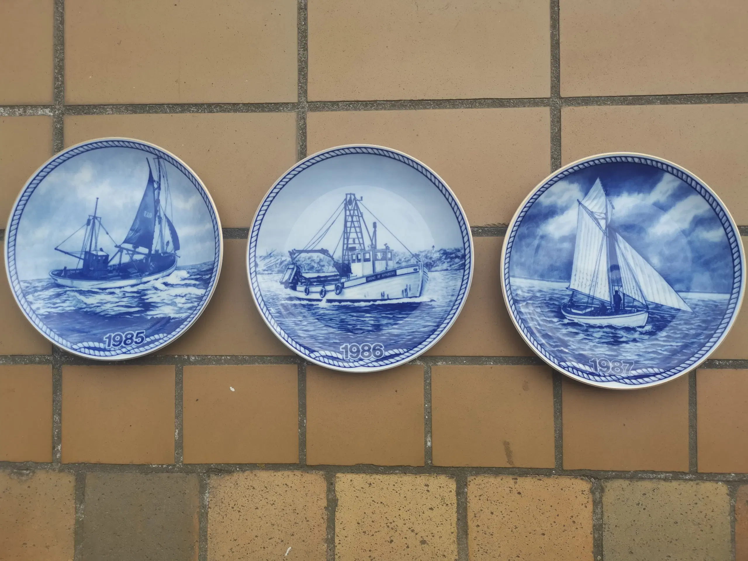 Limited Edition Fiskeri Erhvervs Platter Poul Chr