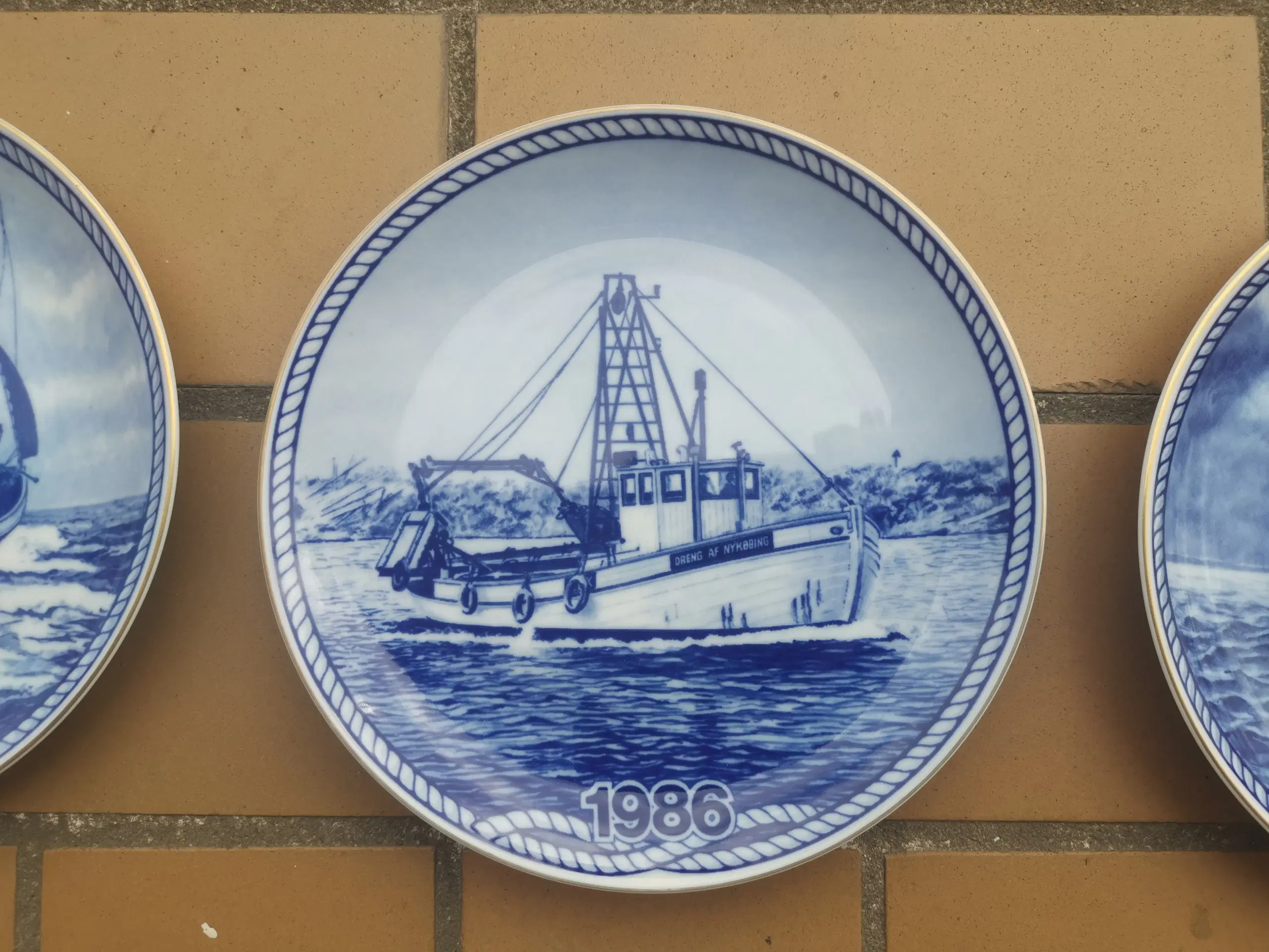 Limited Edition Fiskeri Erhvervs Platter Poul Chr