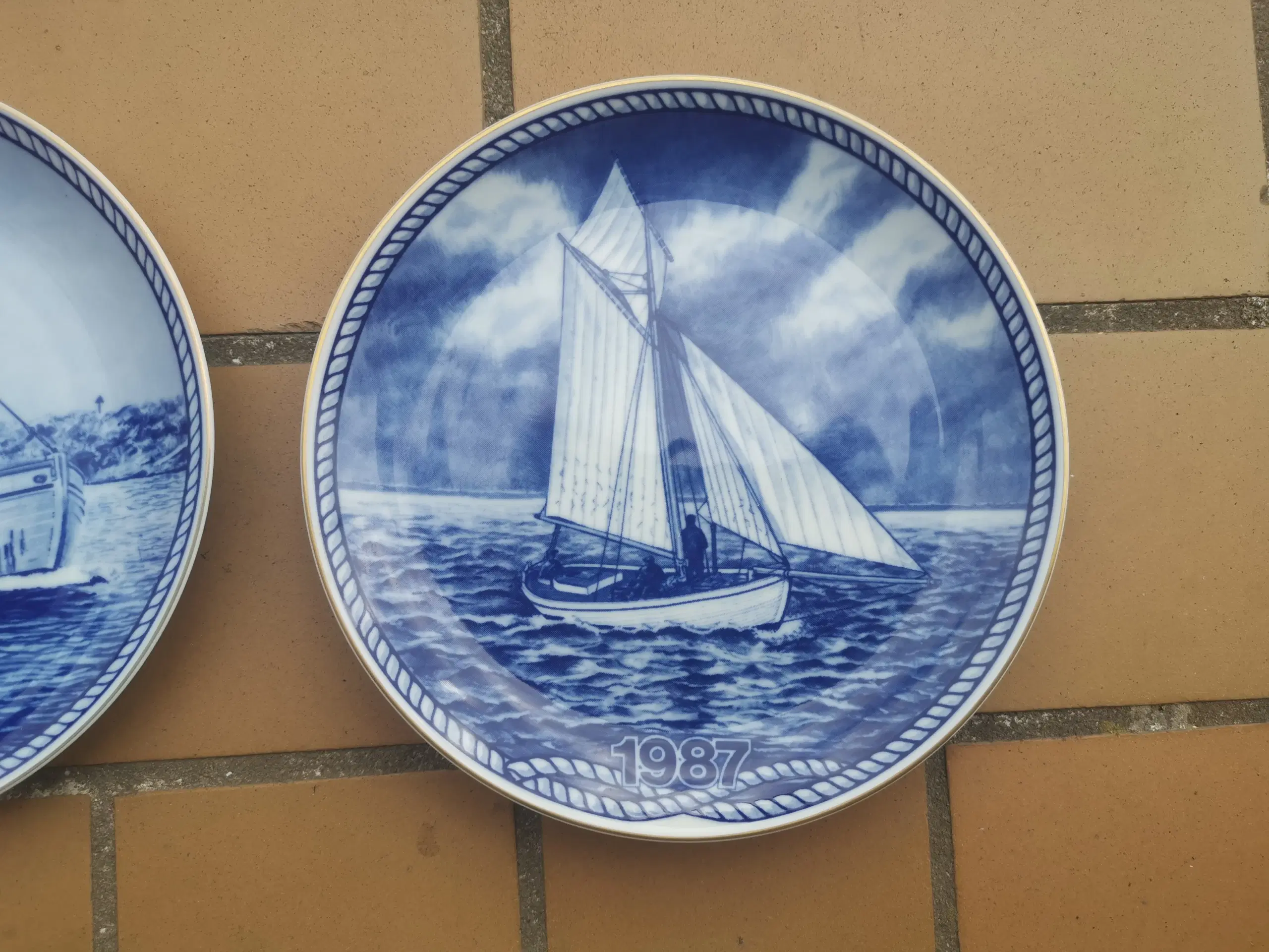 Limited Edition Fiskeri Erhvervs Platter Poul Chr