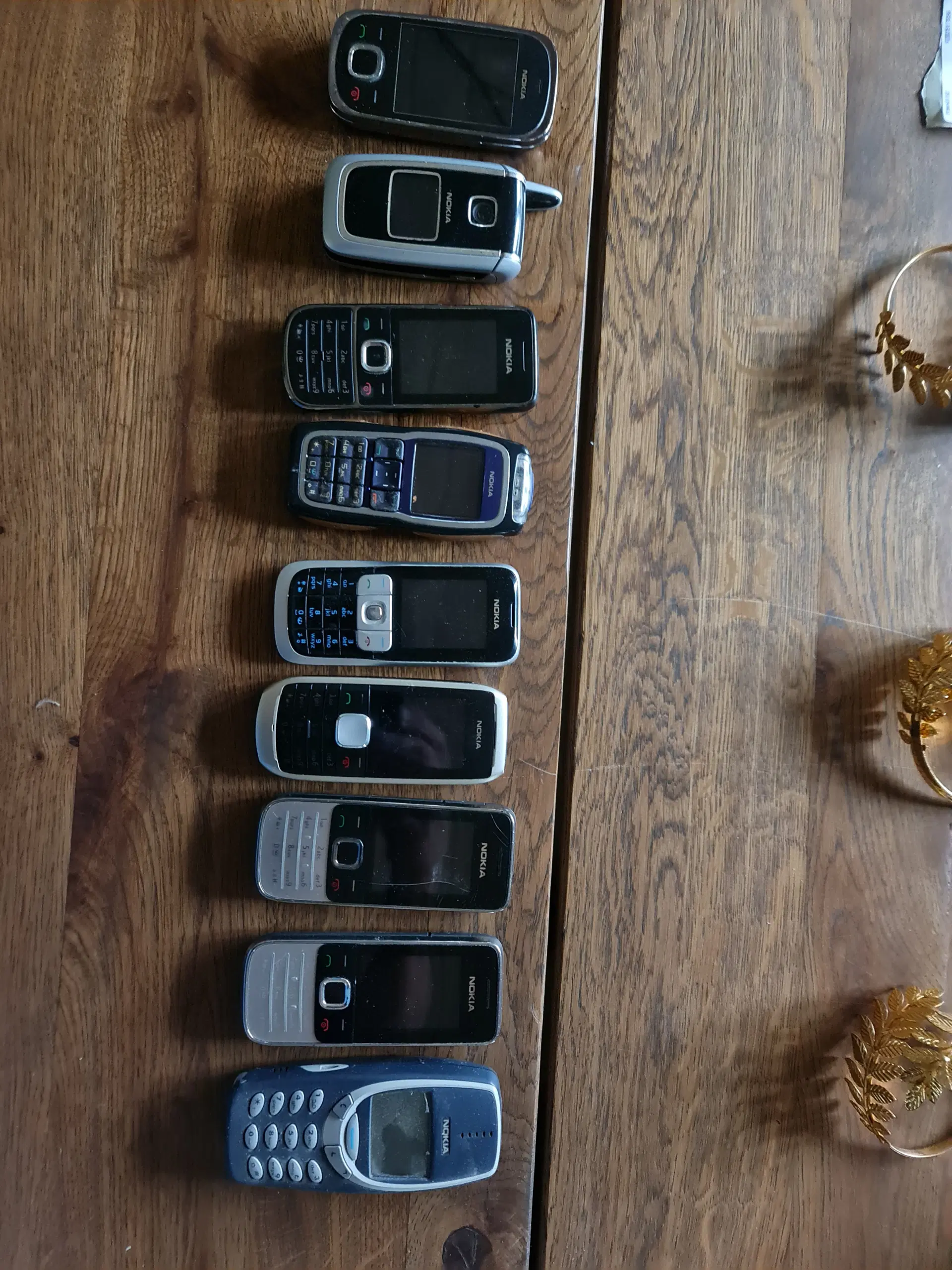 Nokia mobiltelefoner 9 stk