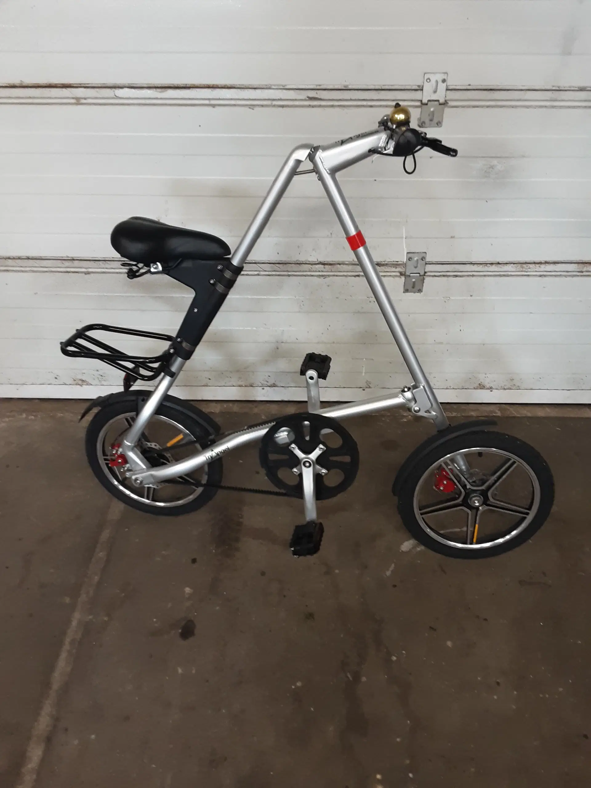 Folde cykel camping cykel