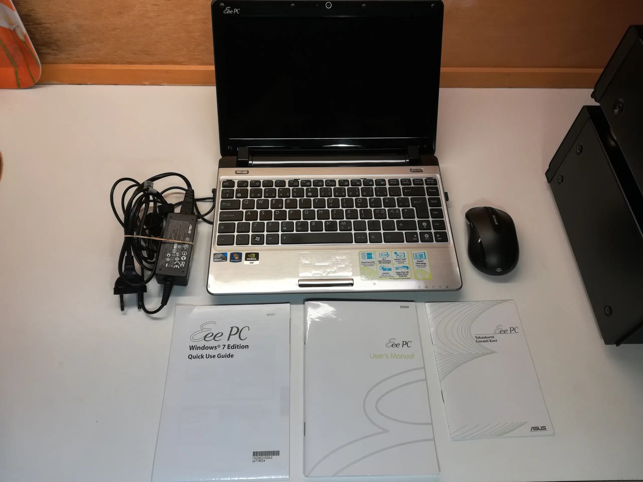 ASUS Eee PC 1201N 256GB 121" - meget velholdt