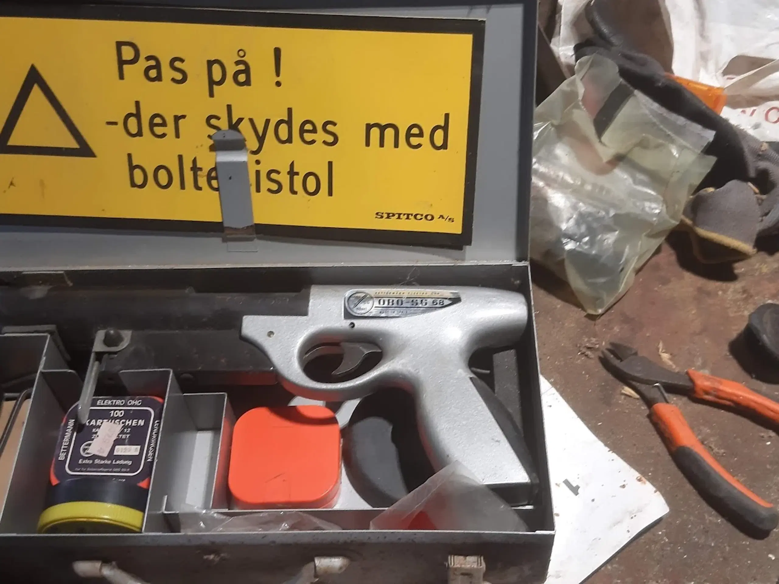 bolt pistol stålsøm