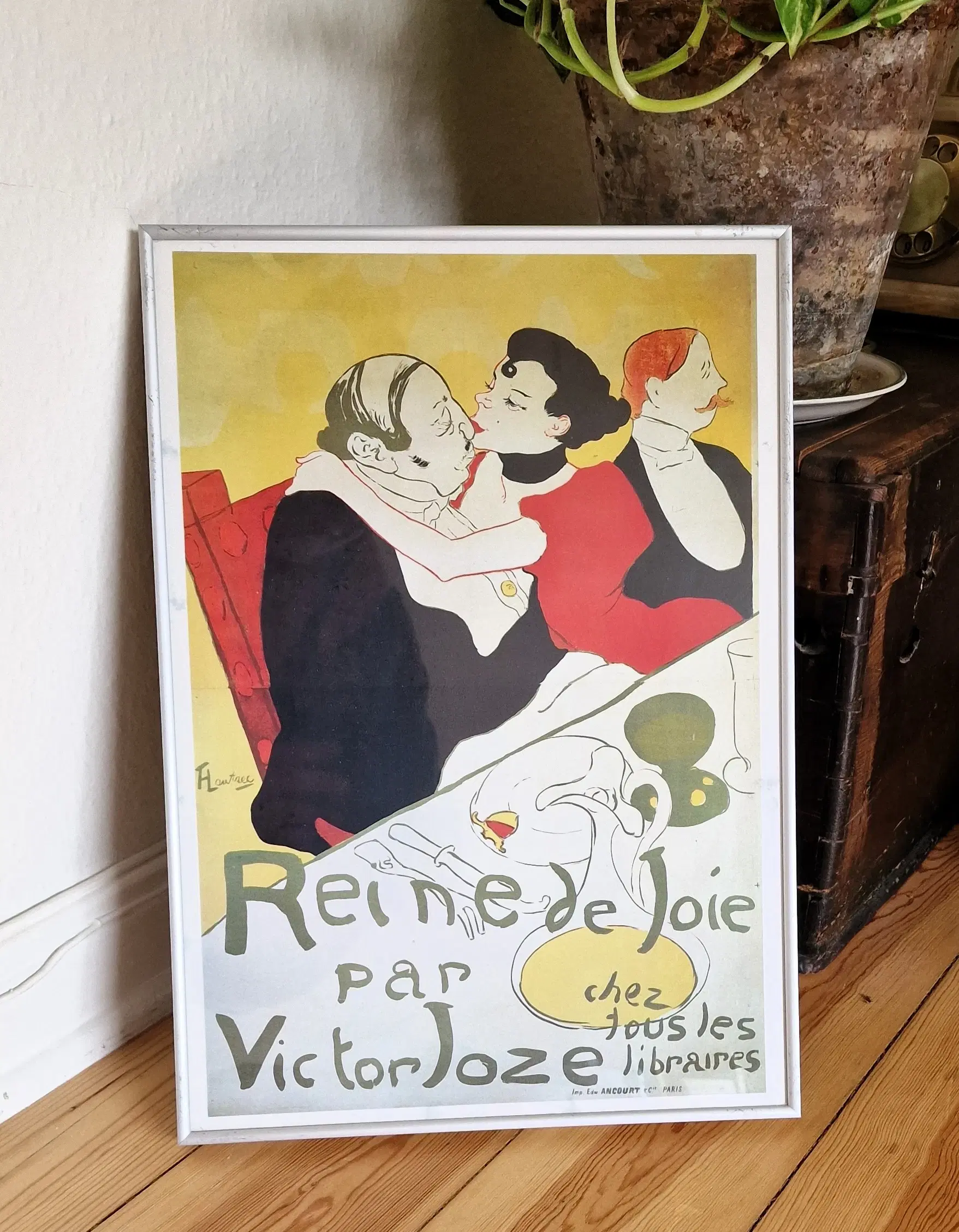 4 Stk Art nouveau plakater
