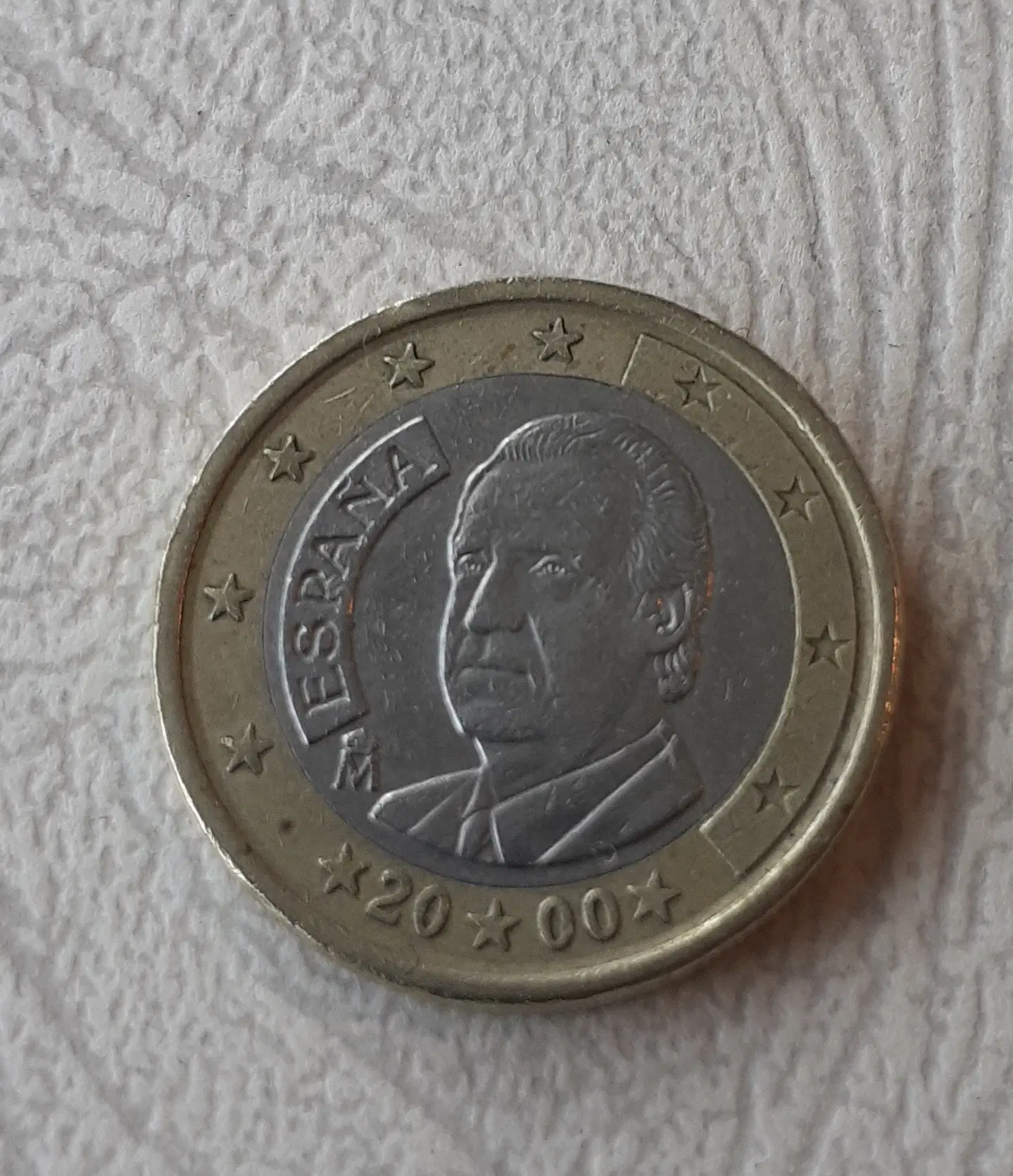 Espana 2000 - 1 EURO - Kong Juan Carlos