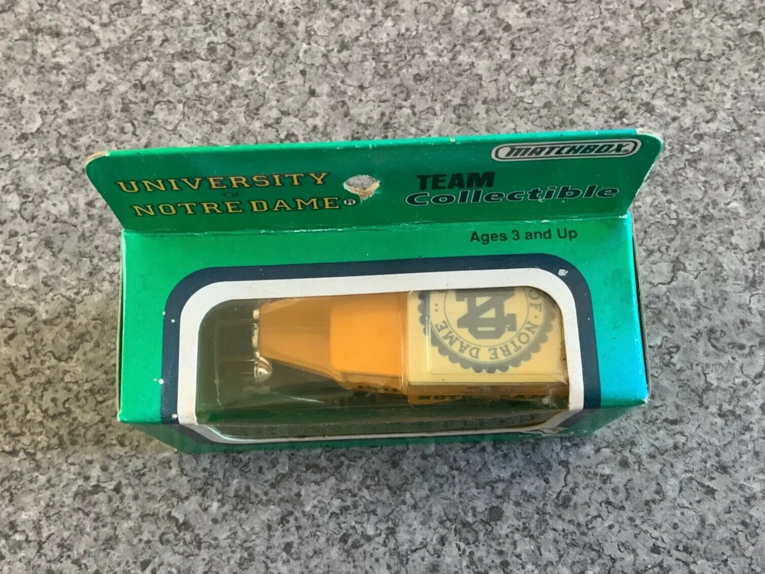 Matchbox 1991 University of Notre Dame Ford Van