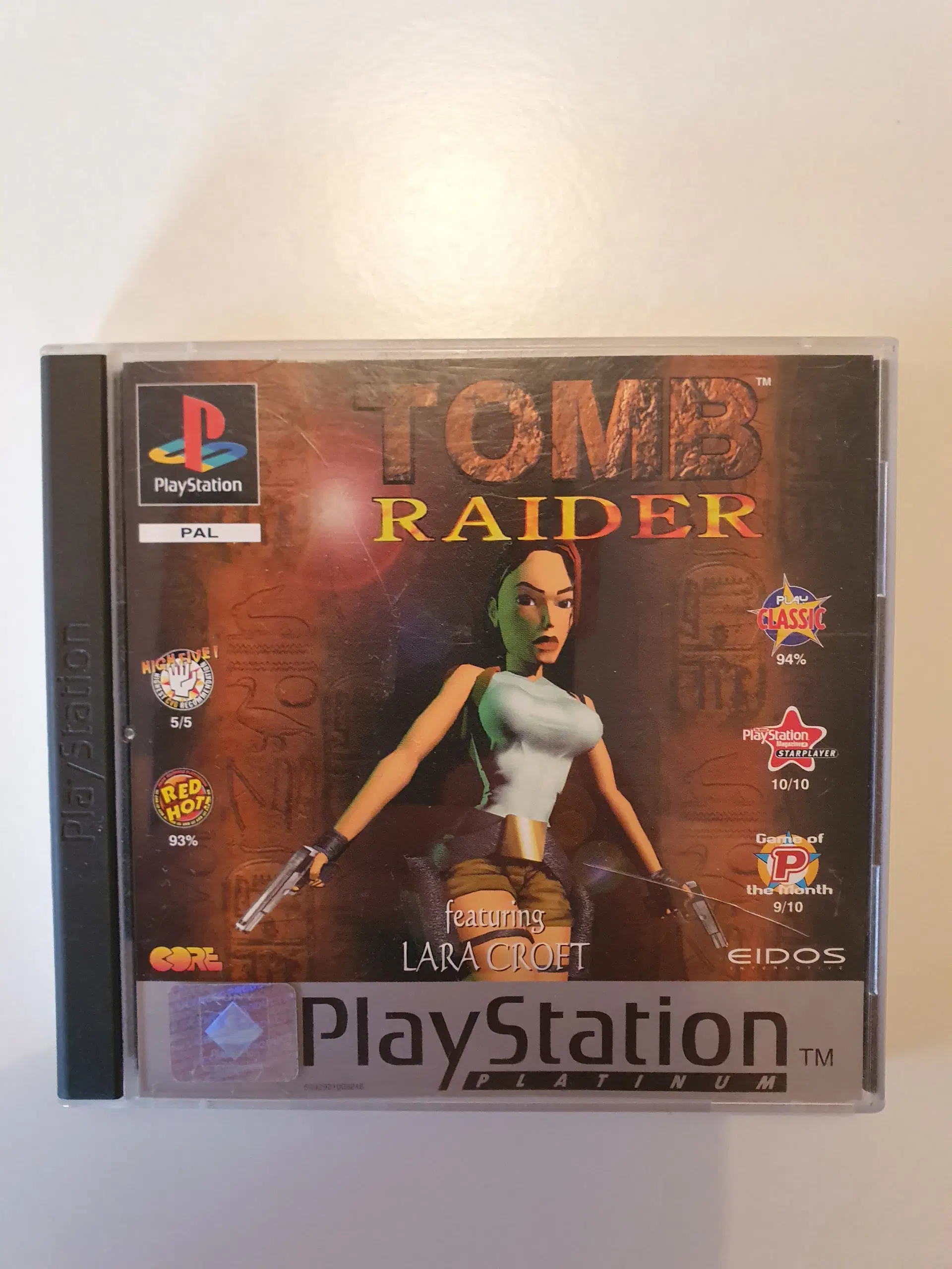 Ps1 spil tomb raider 1 komplet