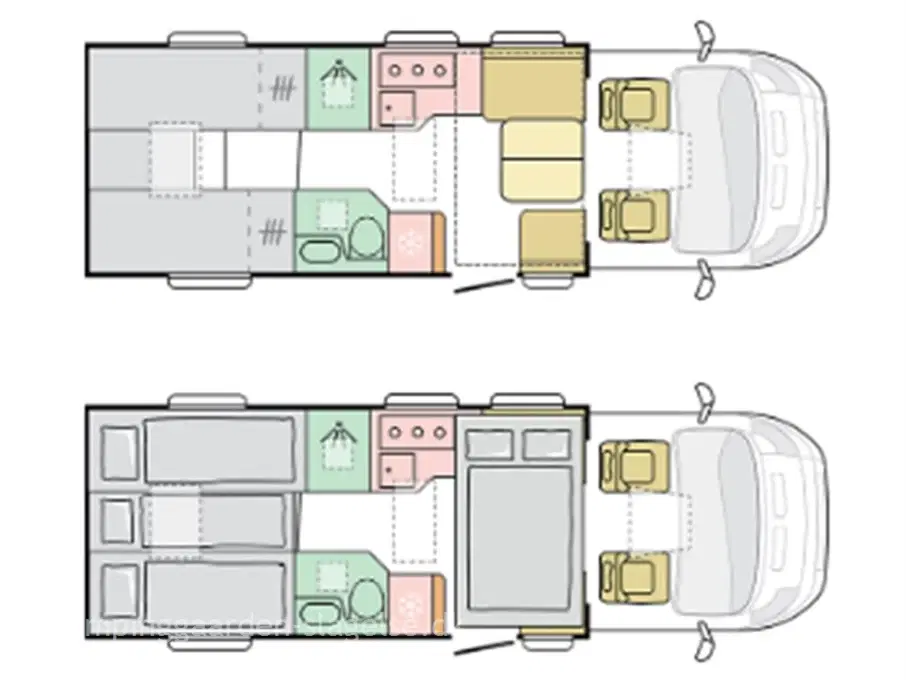 2023 - Adria Matrix Axess 650 DL   Vognen er på lager