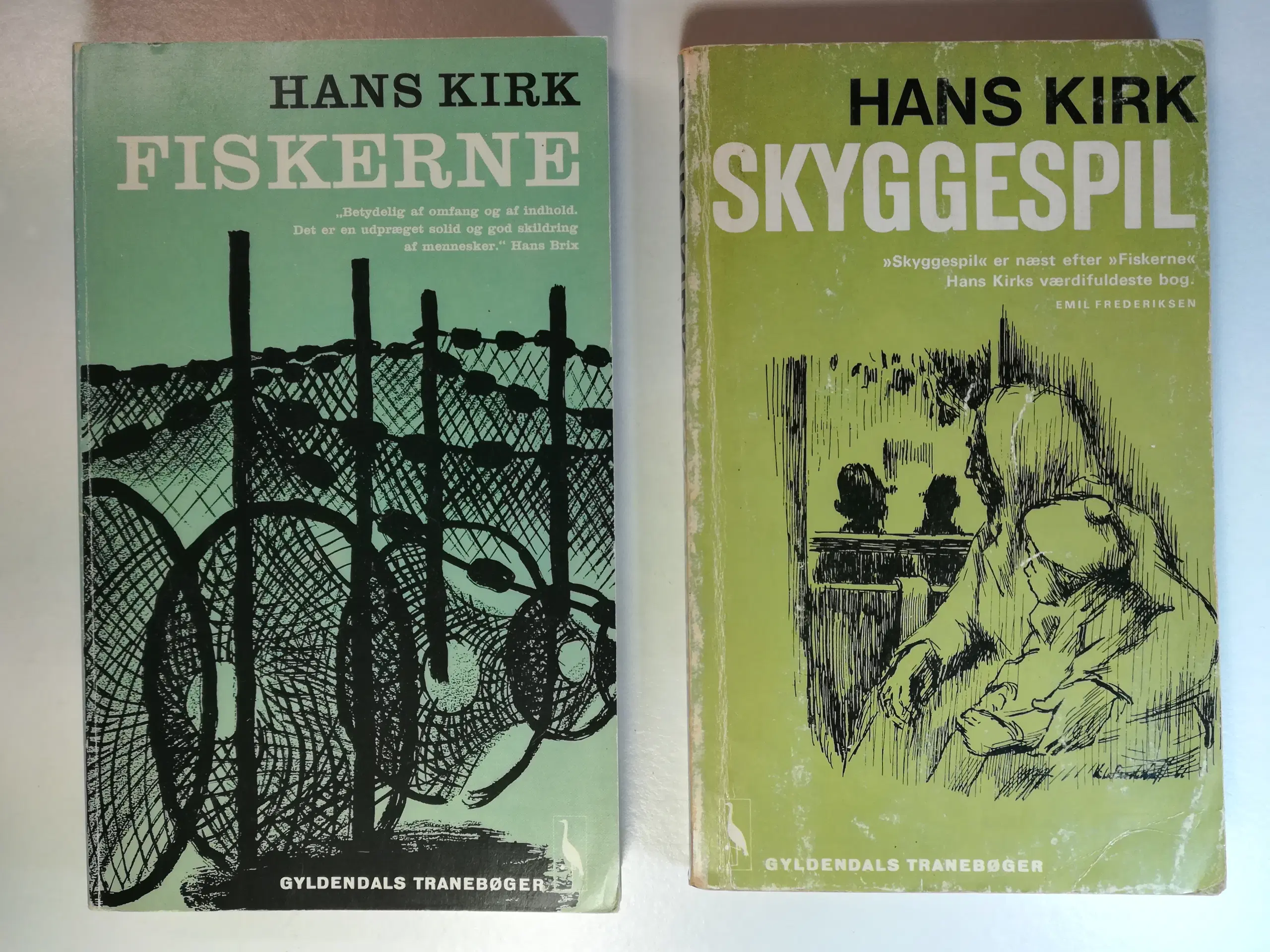 FISKERNE + SKYGGESPIL, af Hans Kirk sælges samlet