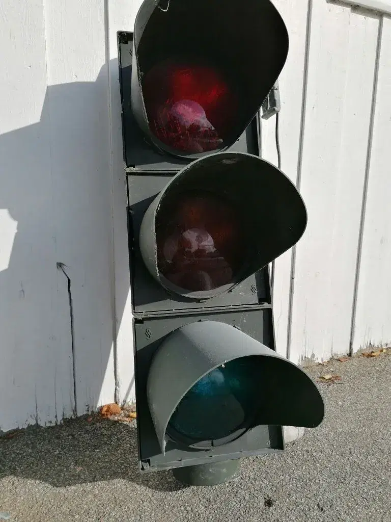 Trafiklys og fodgænger lys