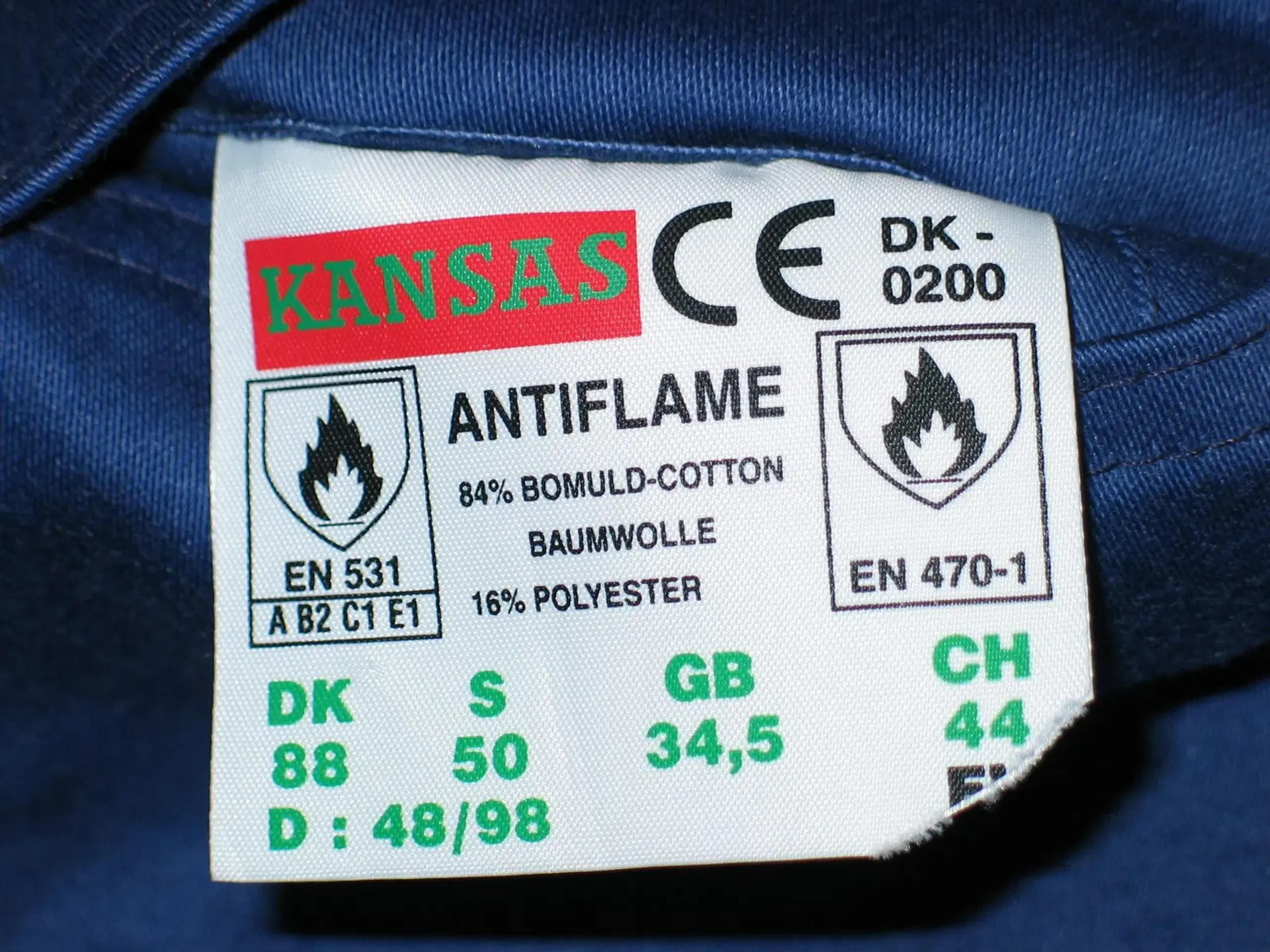 Kansas Antiflame Arbejdsbukser