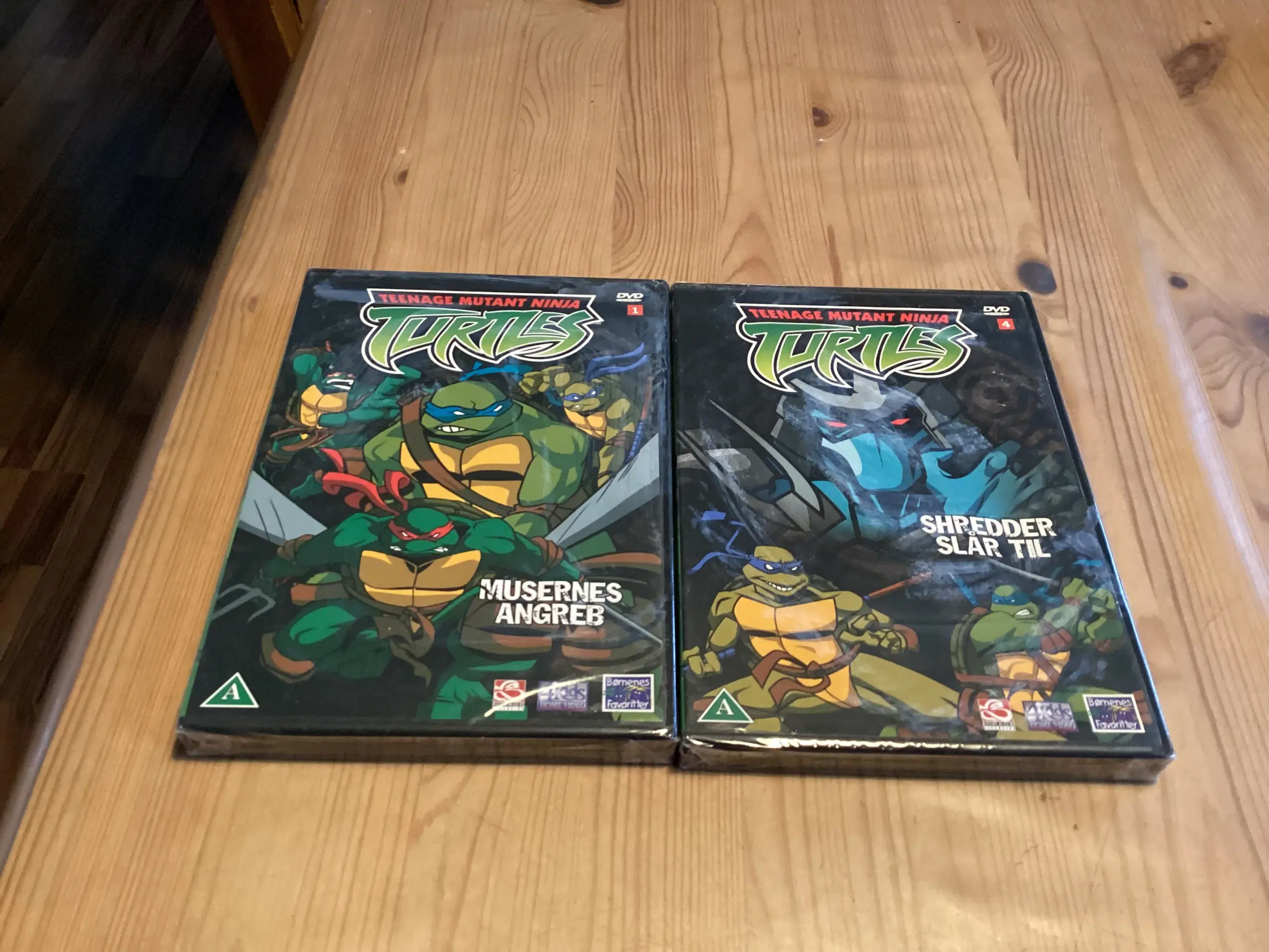 Ninja Turtles Figurer Dvd Tallerken