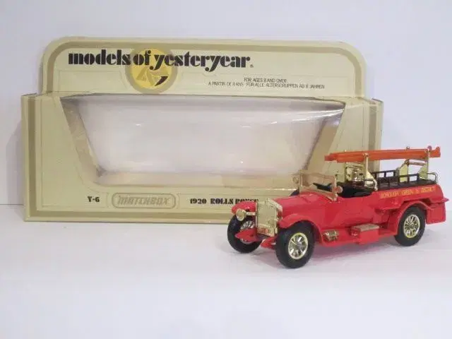 Matchbox biler - Rolls Royce Fire Engine