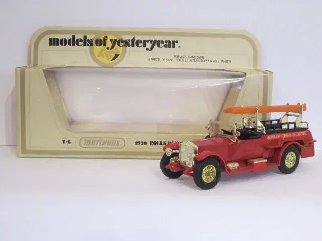 Matchbox biler - Rolls Royce Fire Engine