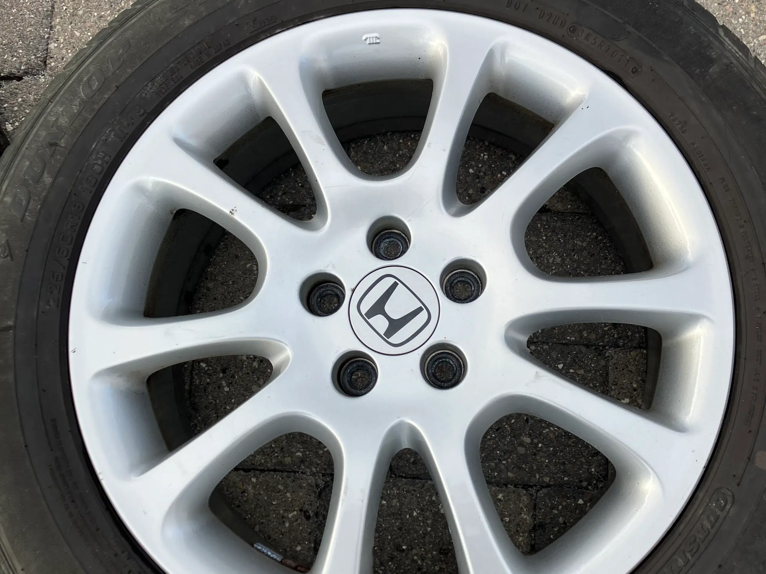 Honda alufælge 18” originale