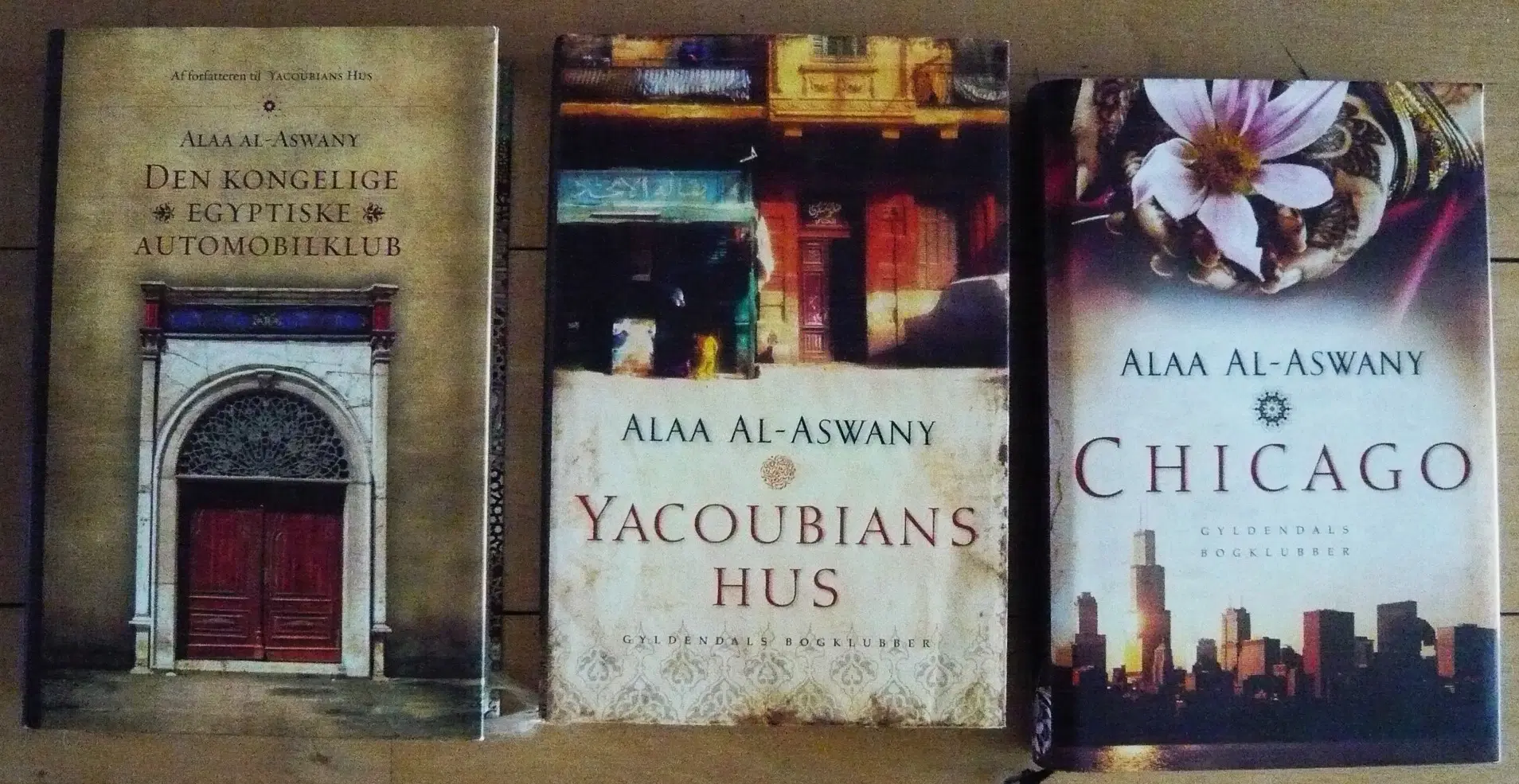 3 bøger af Alaa-Al-Aswany