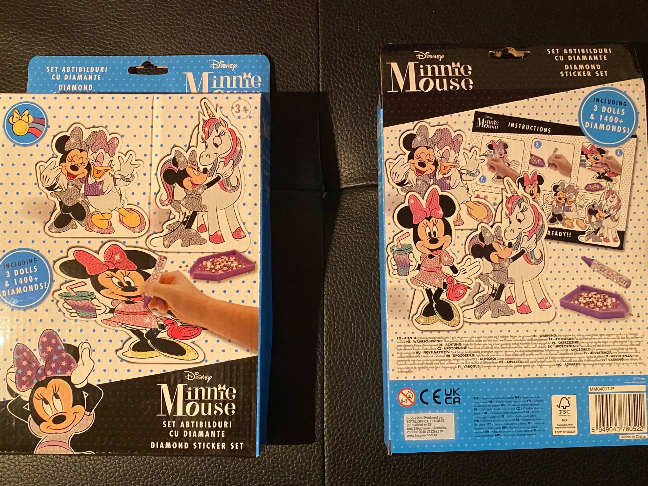 Minnie Mouse Diamond sticker set