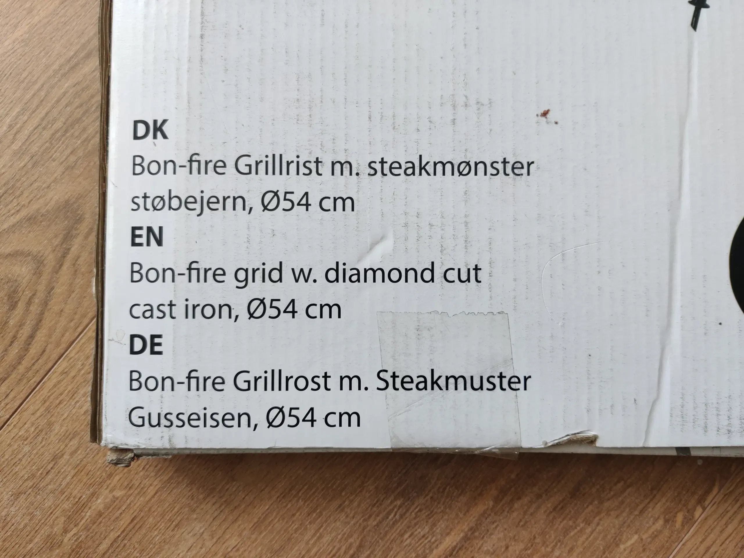 Bon-Fire grillrist støbejern Ø54cm