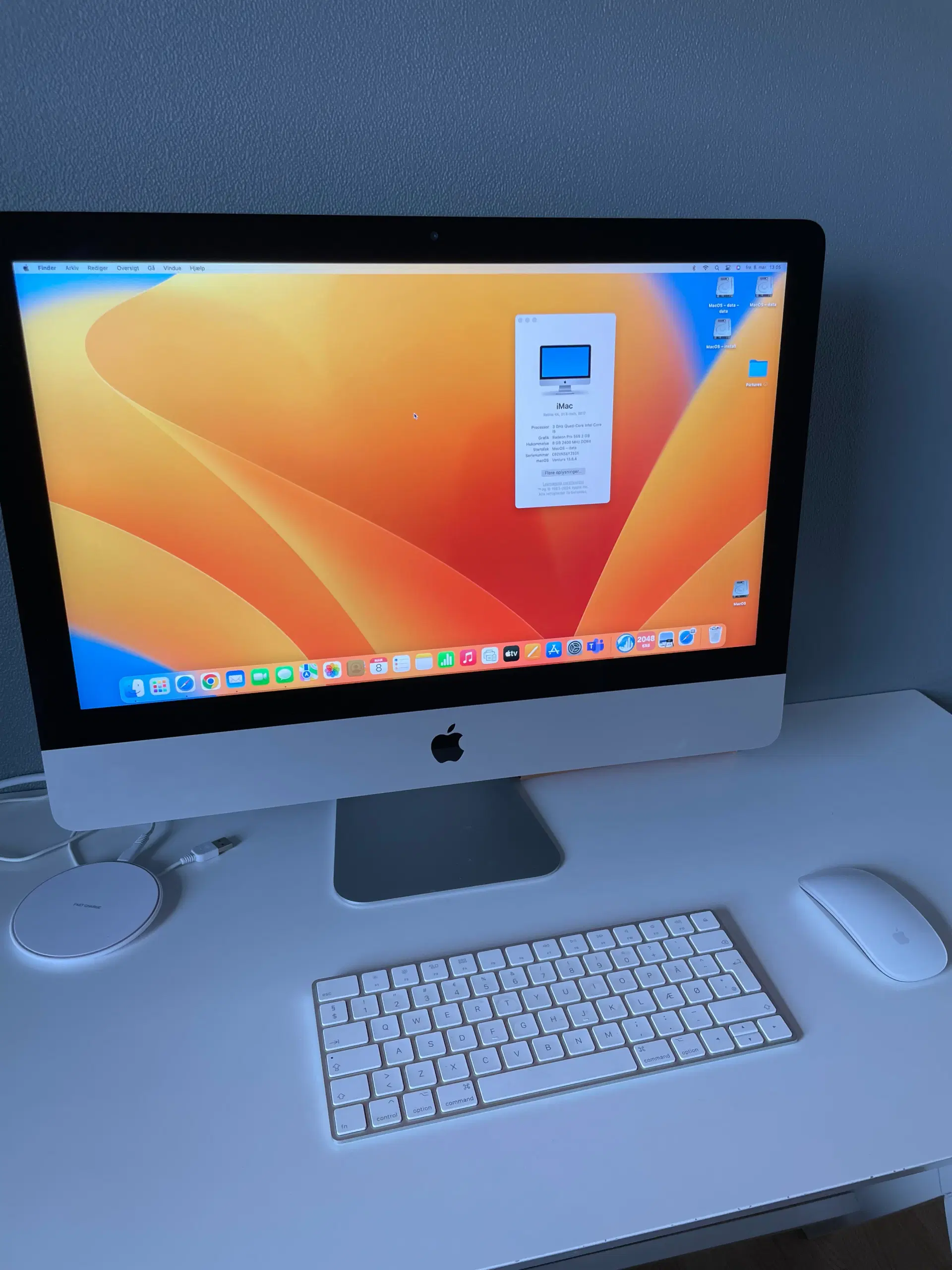 iMac Retina 4K 215 inch 2017