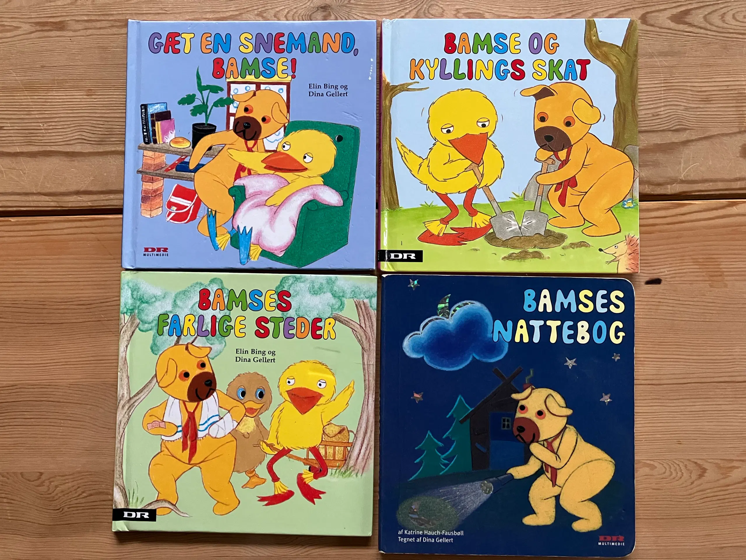 Bamse og Kylling + Anna og Lotte + Glimmerbøger