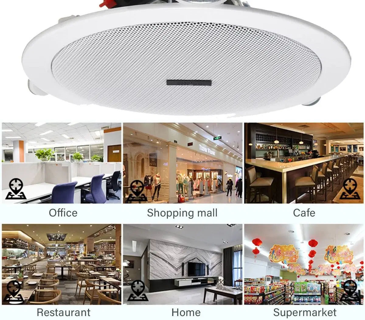 Ceiling Speaker HiFi Professional Acoustic system