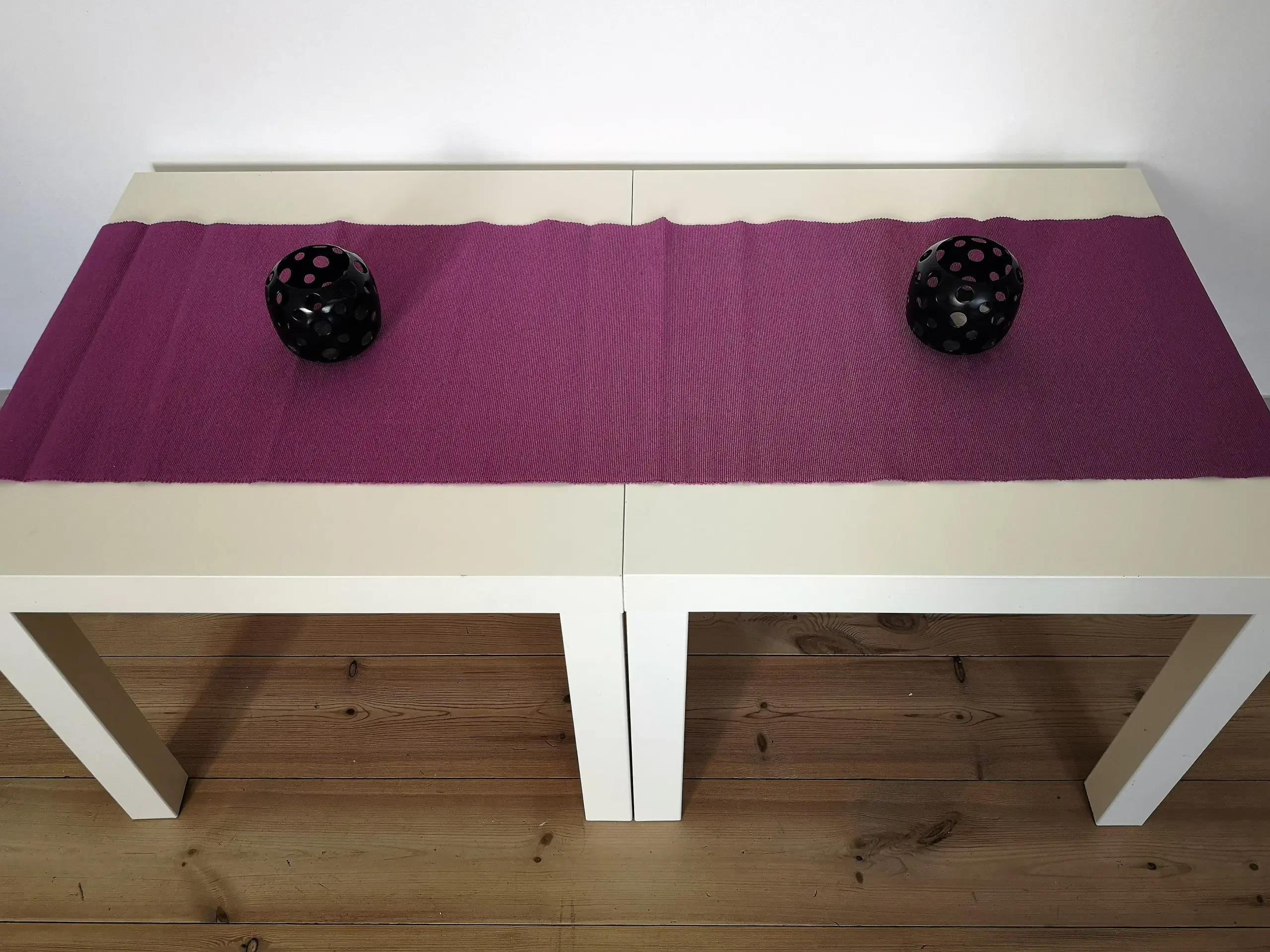 Ny IKEA MÄRIT bordløber violet / lilla 35x130 cm