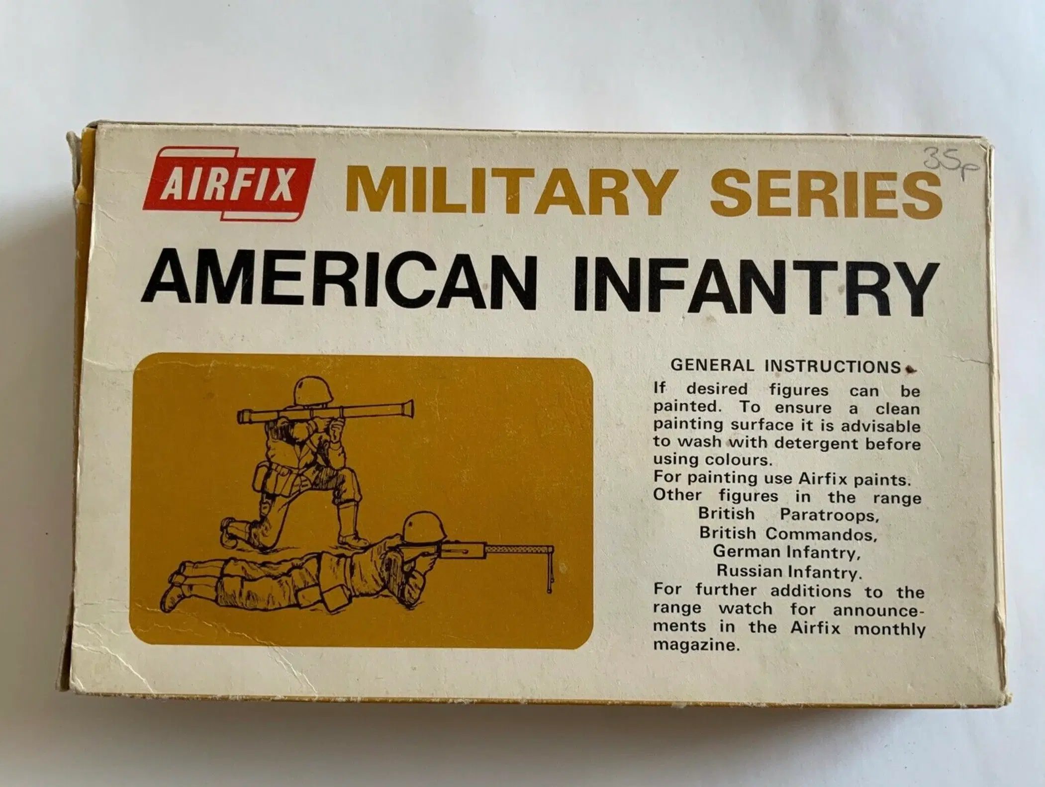 Samlefigurer Airfix American Infantry 1/32 scale