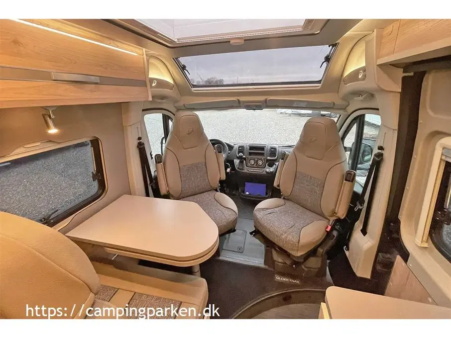 2024 - Dethleffs Globetrail CVD   Markedets korteste camper van med enkeltsenge – og stort panoramavindue!