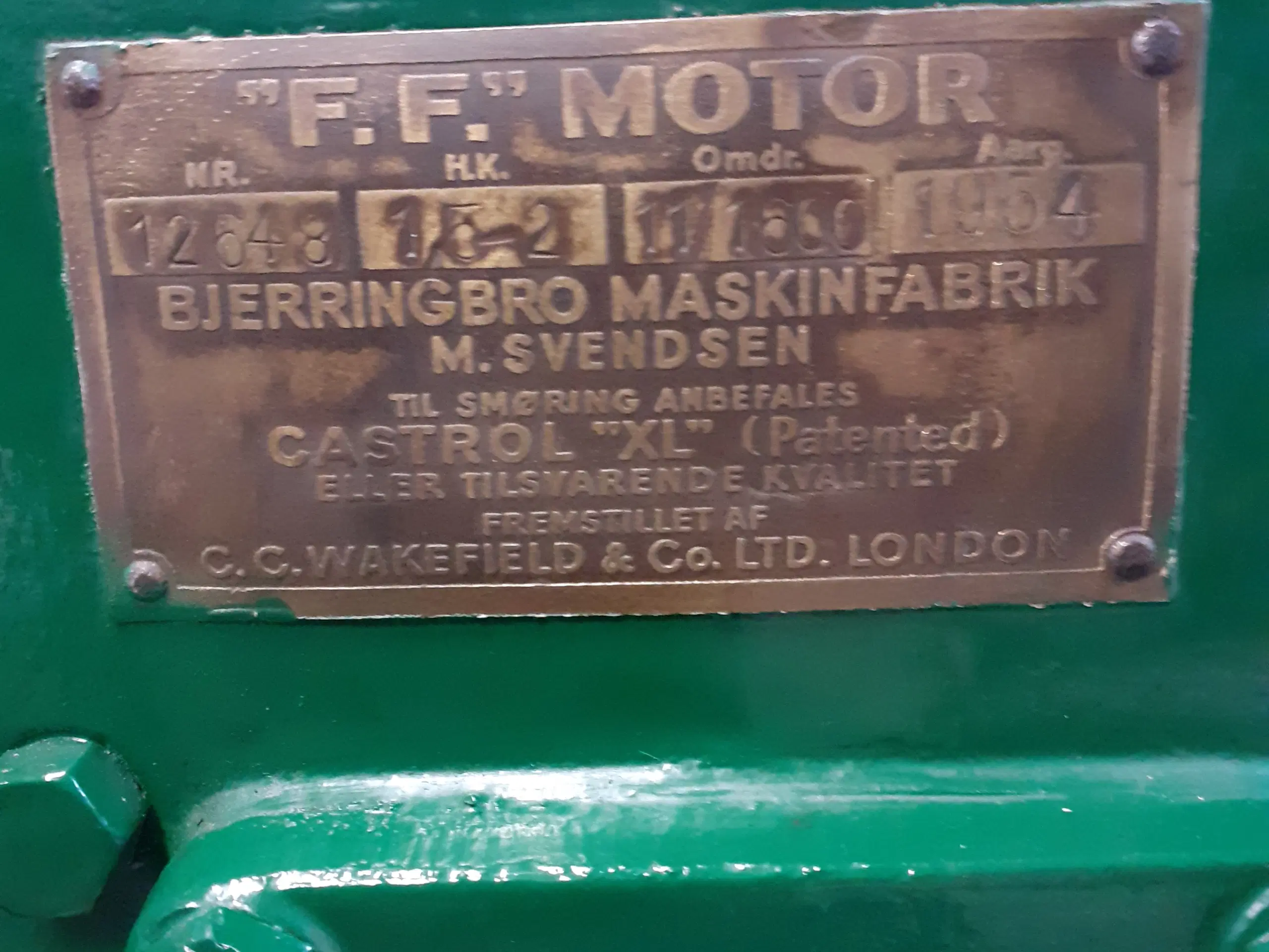 FF Stationær Motor 15-2 HK