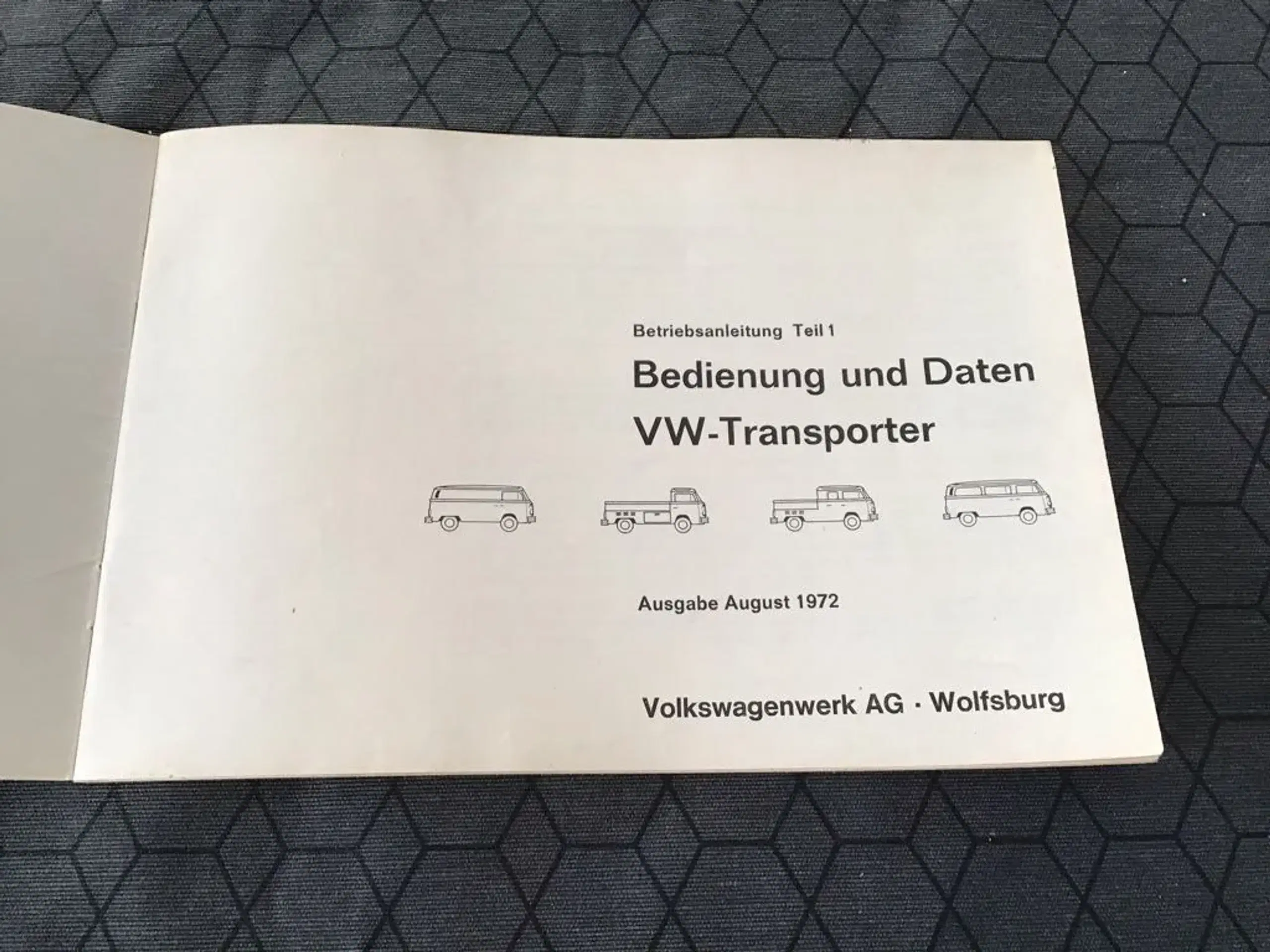 Vw bog fra 1972