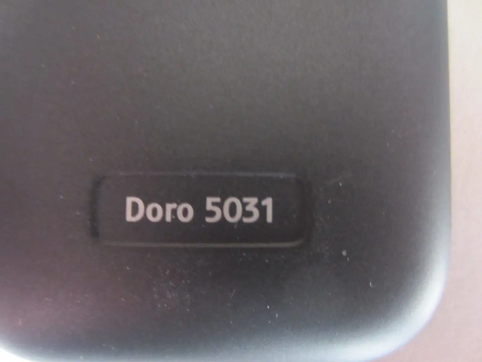 Doro cover til Doro 5030 og Doro 5031 mobiltelefon