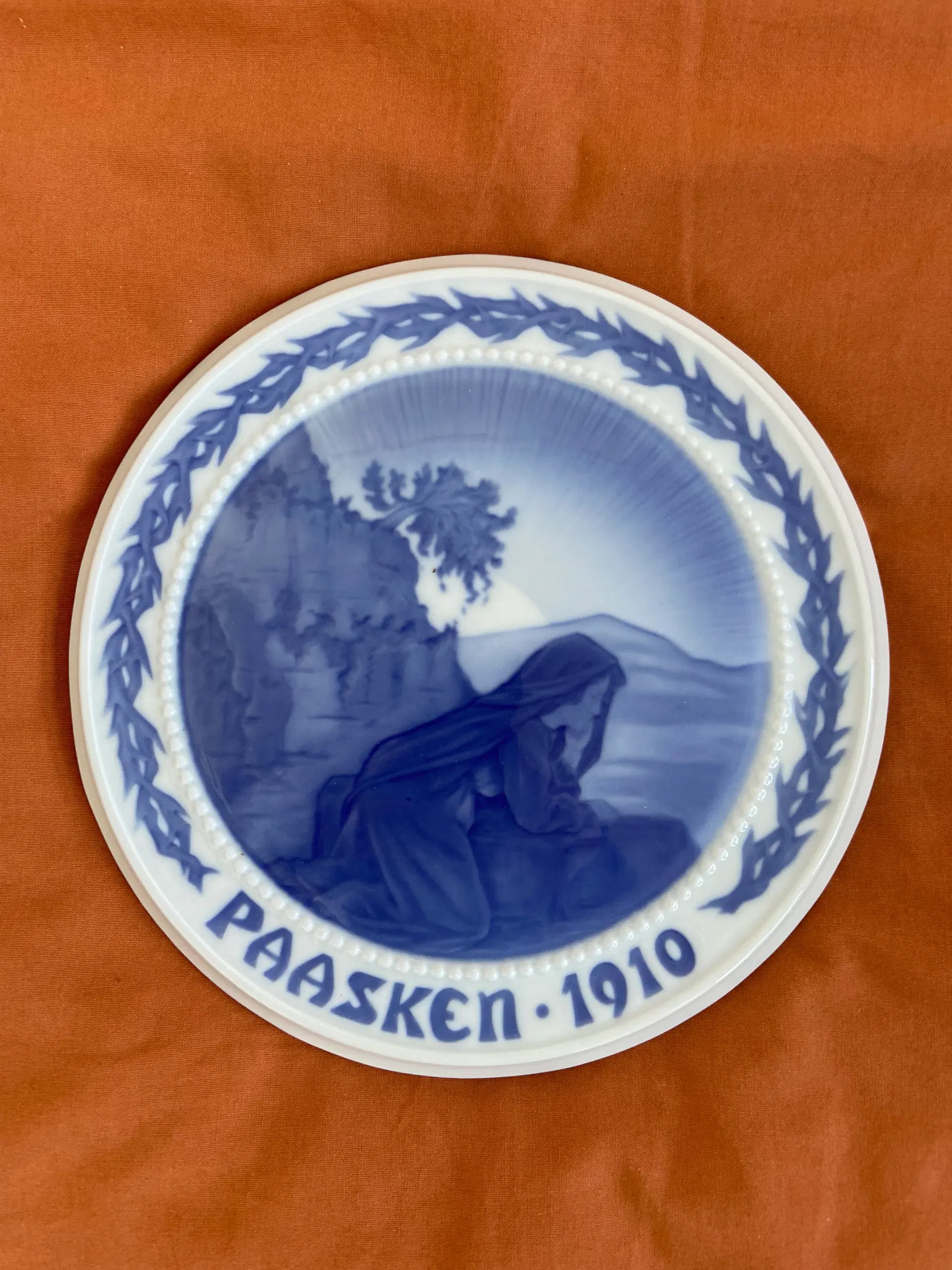 gammel Påskeplatte 1910