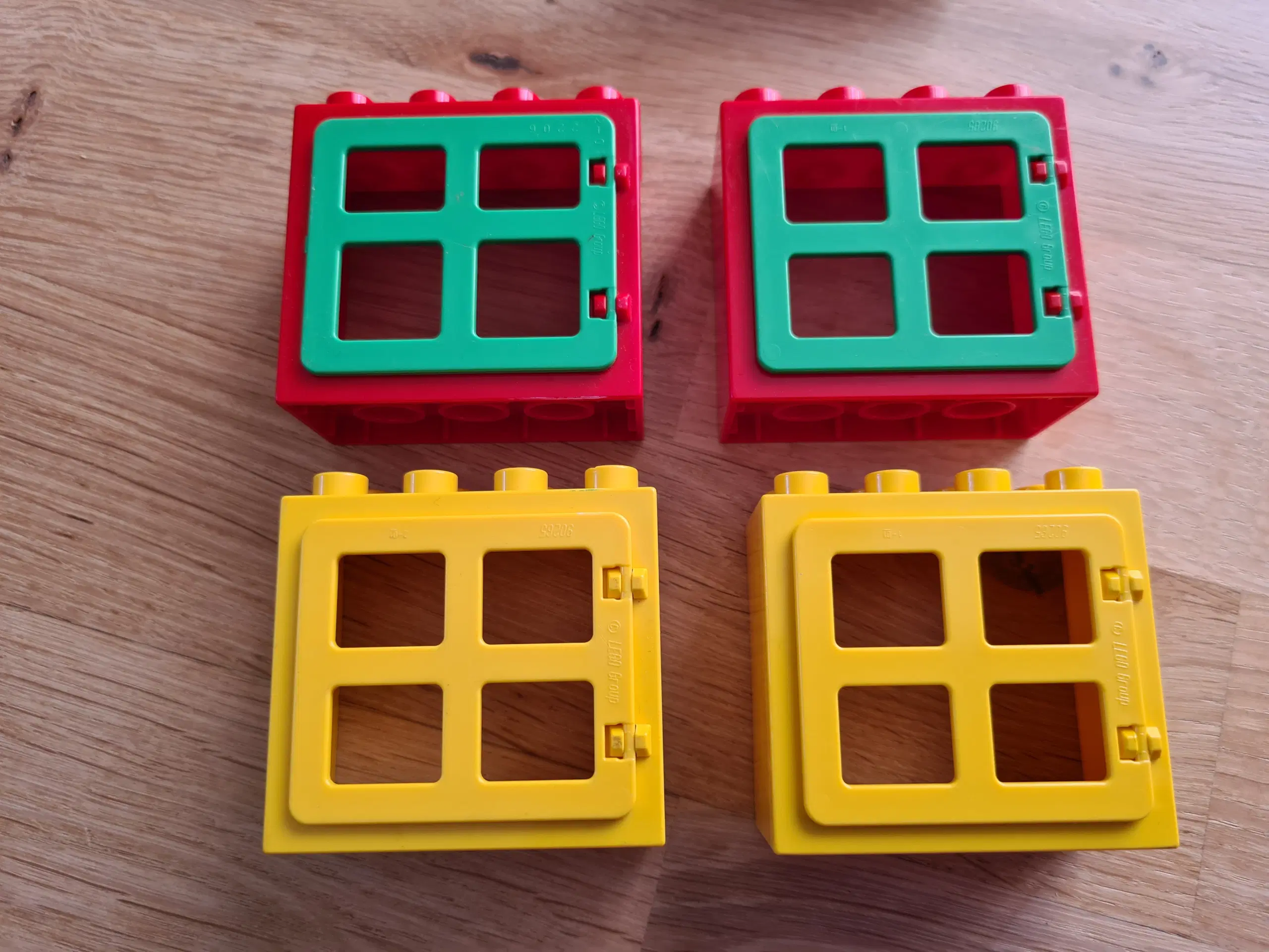 Duplo lego - døre og vinduer