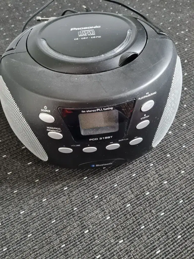 Radio m Cd-afspiller