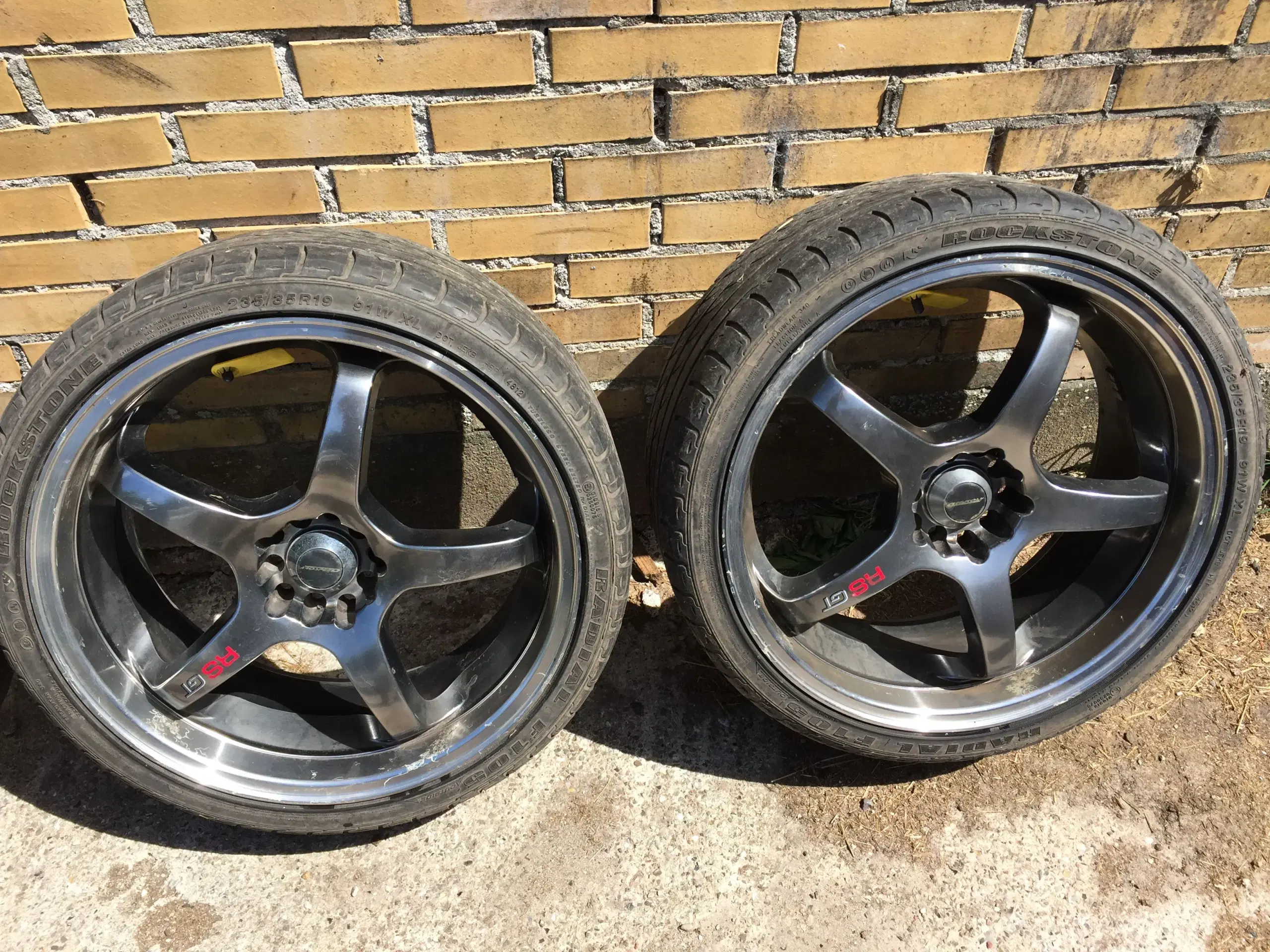 19" Alufælge ROCKSTONE sommerdæk - BYD