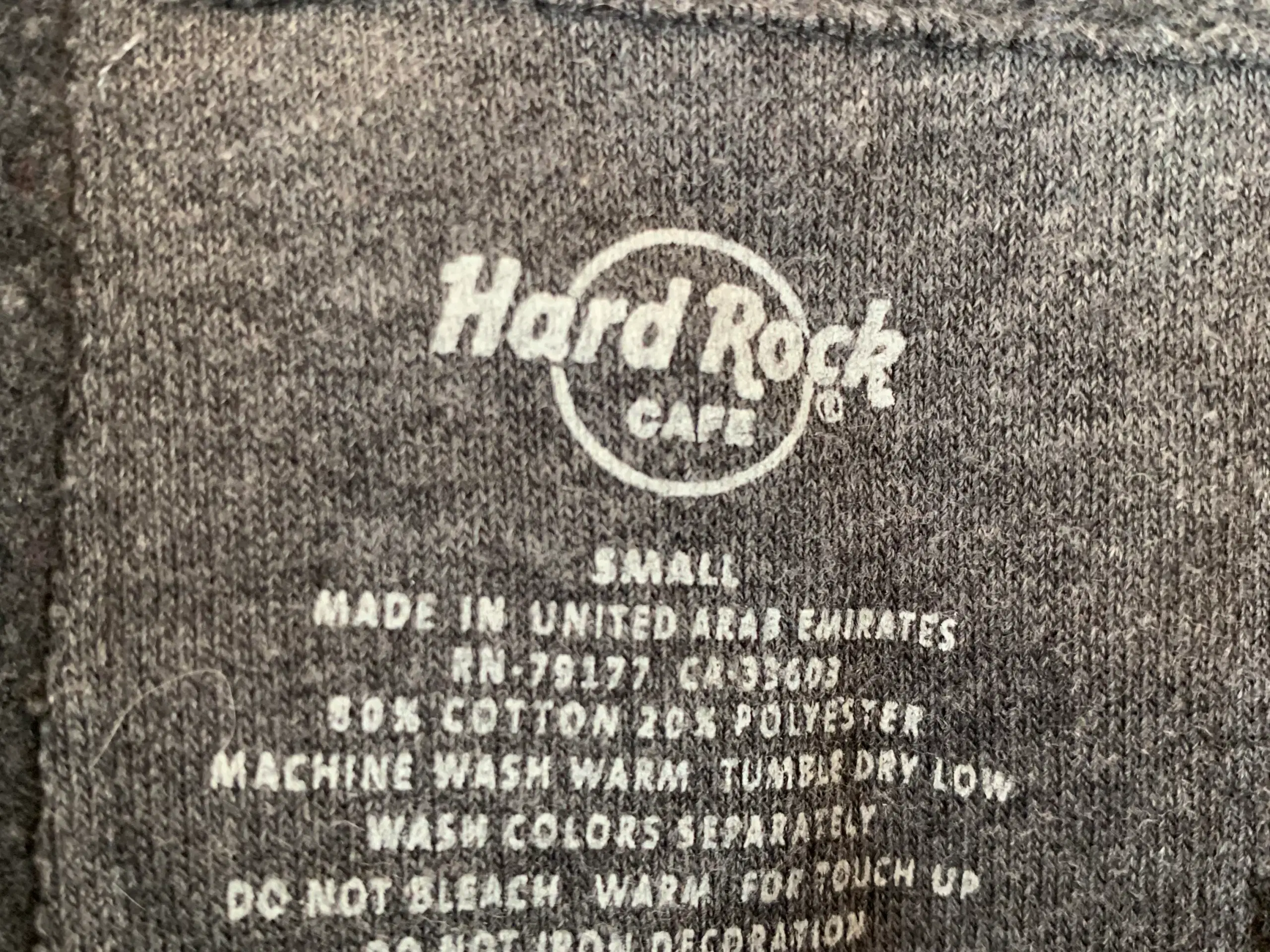 Hard Rock sweatshirt