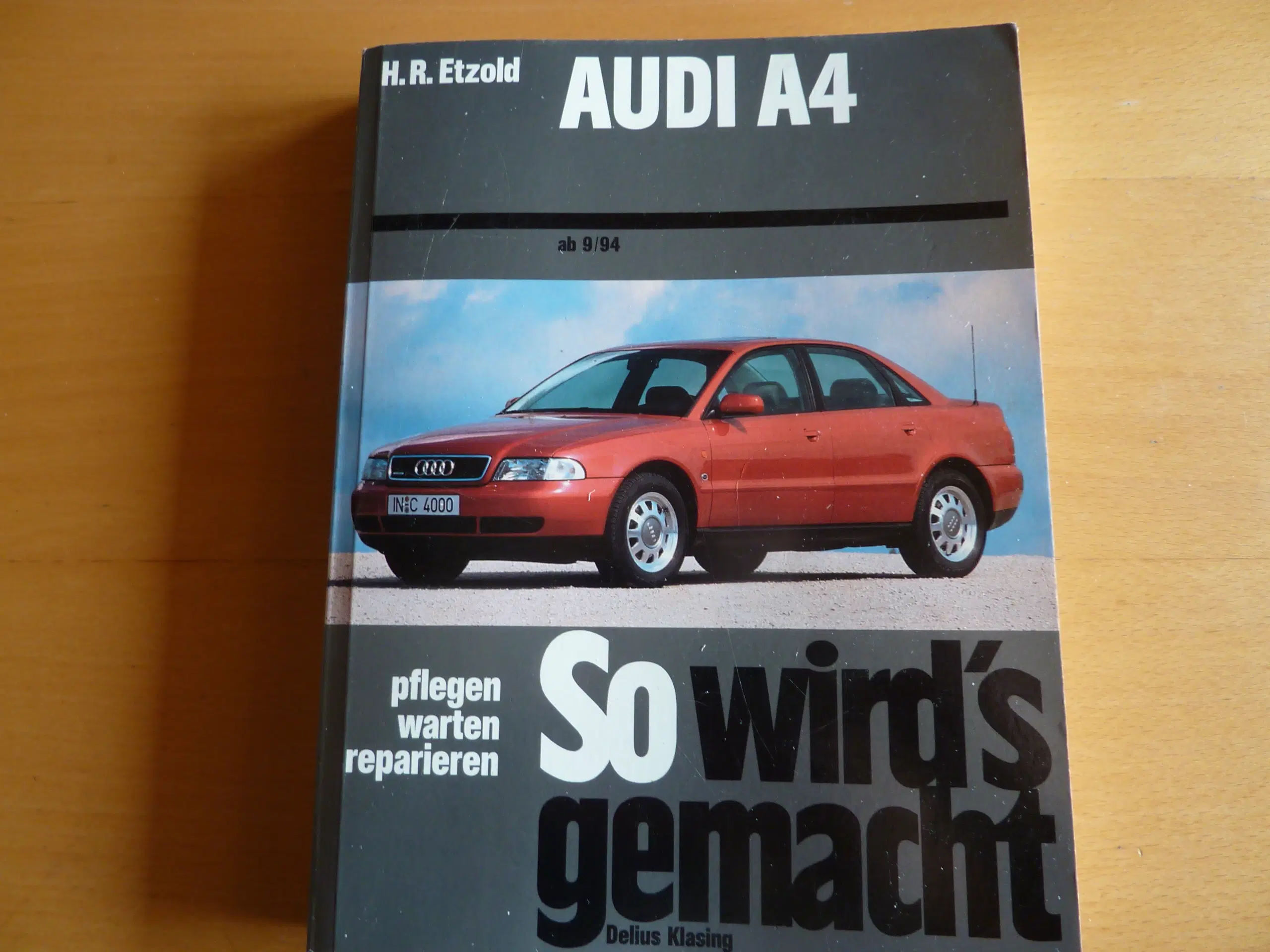 Reparationshåndbog audi a4