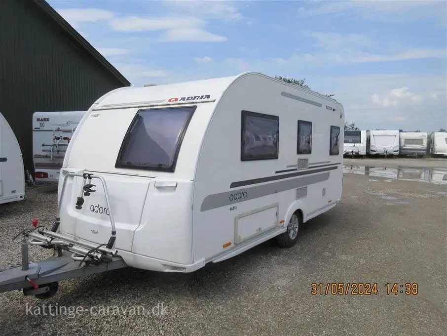 2014 - Adria Adora 462 PU   Super rejsevogn God vægt amp;amp;amp; flot stand