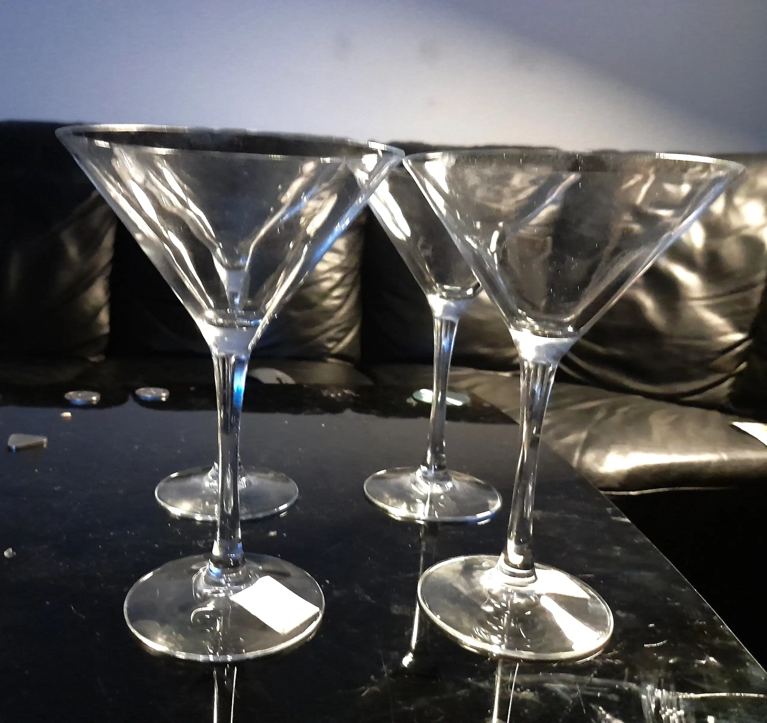 4 x MARTININGLAS / COCKTAIL GLASS