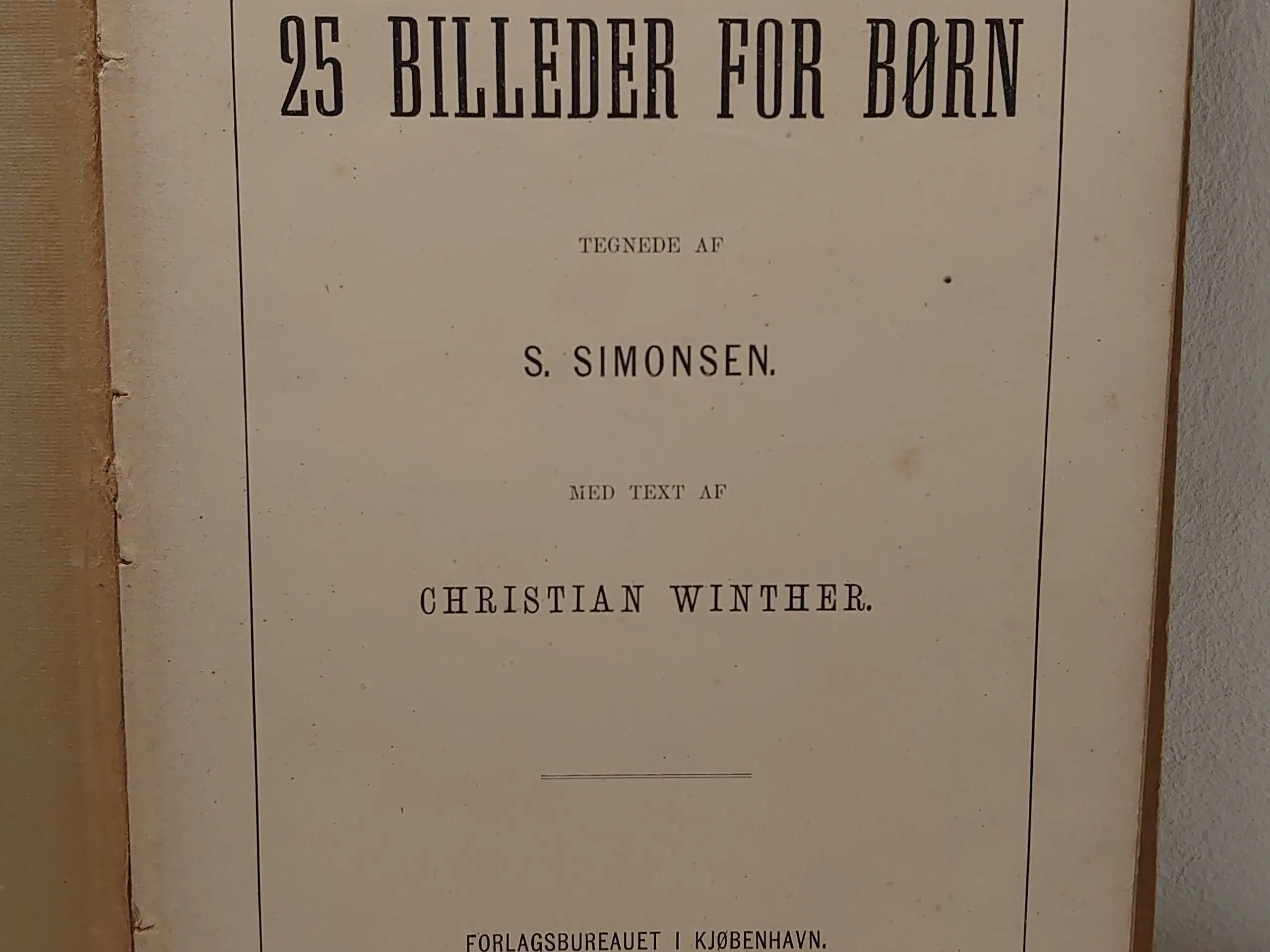 Christian Winther: 25 Billeder for Børn. 1875.