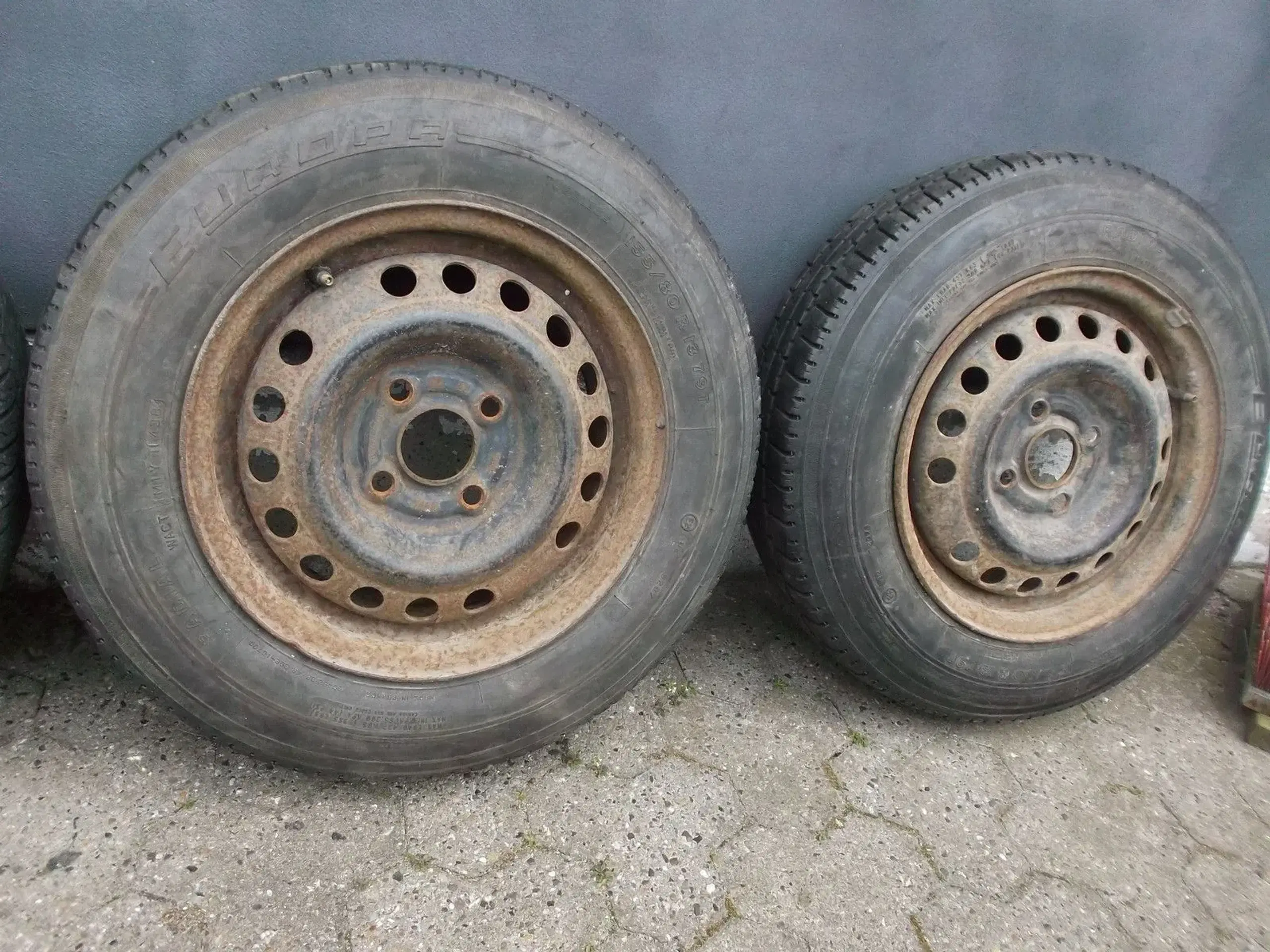 Opel kadettTrailer 13"4stk fælgdæk