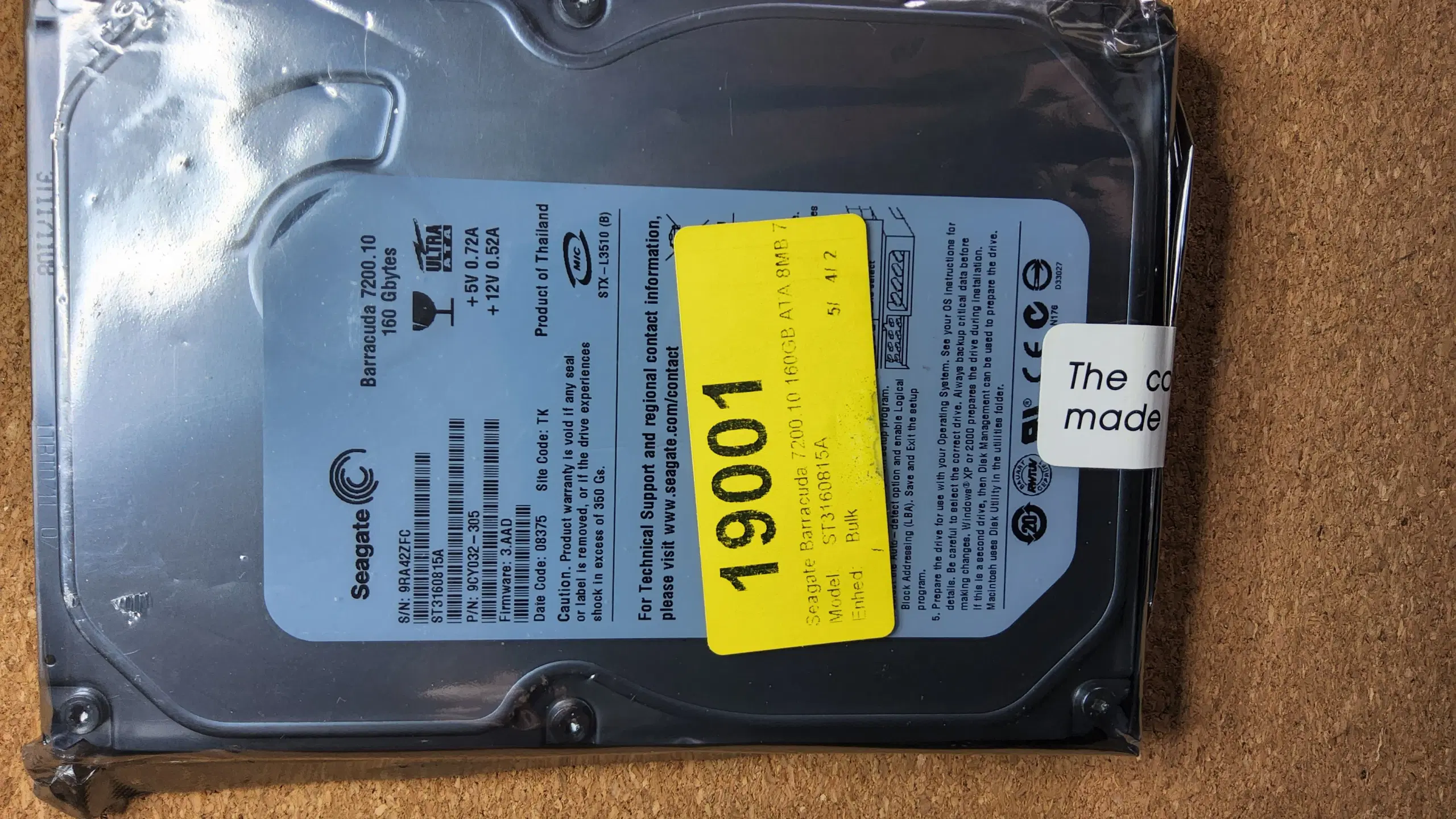 Seagate ST31608 Harddisk