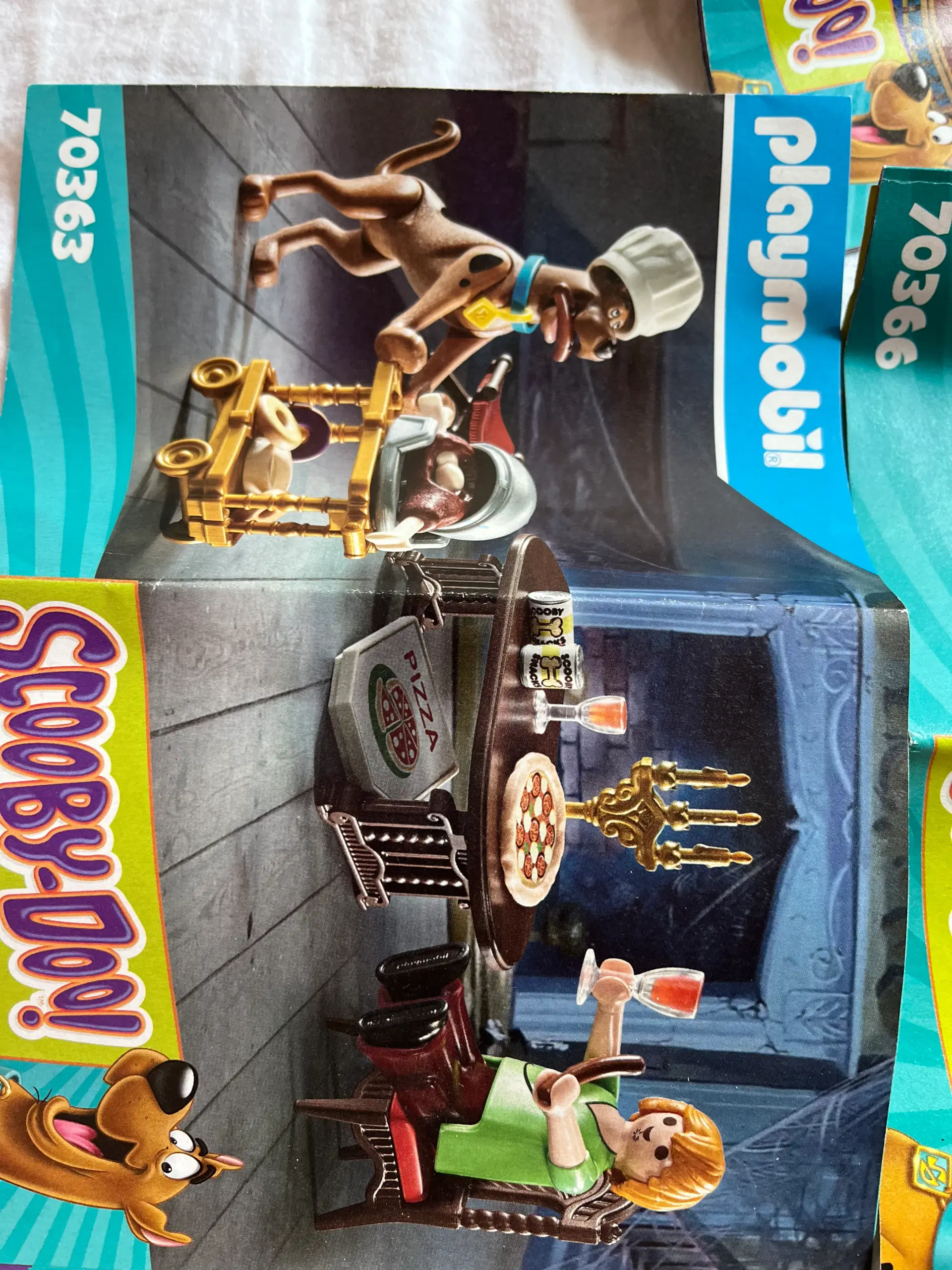 Scoobydoo Playmobil 3sæt (nye)