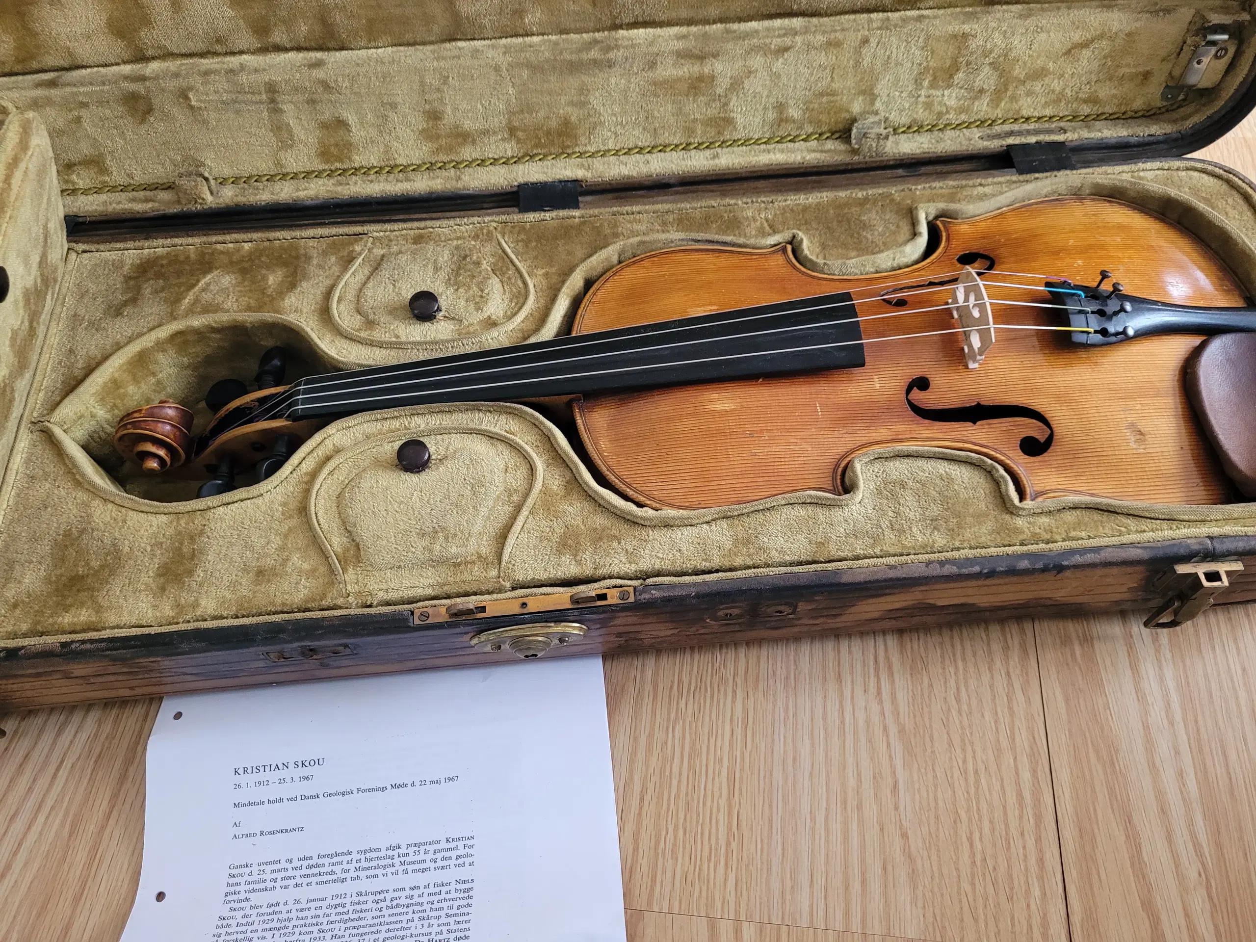 Violin Kristian Skou 1912-1967