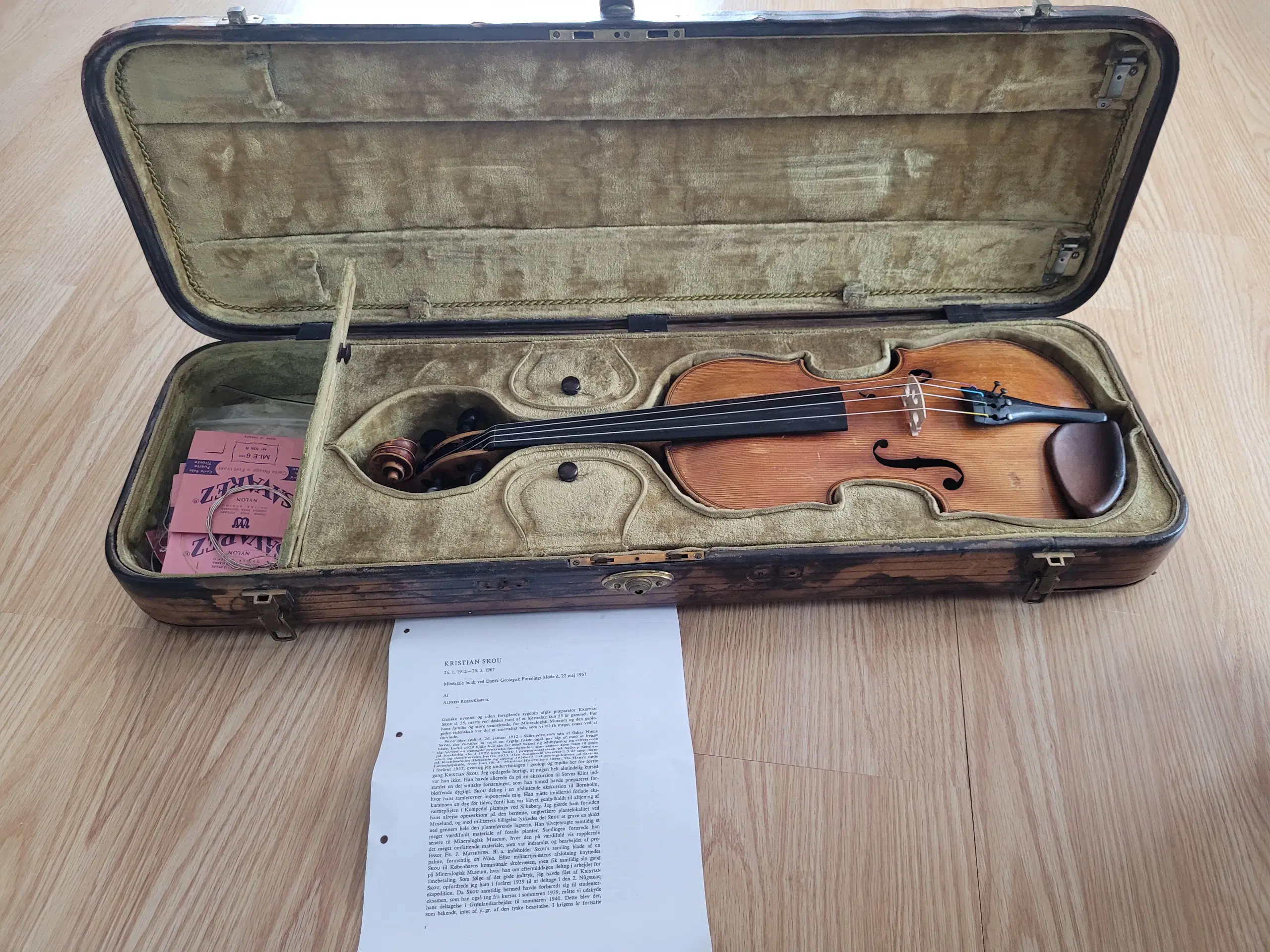 Violin Kristian Skou 1912-1967