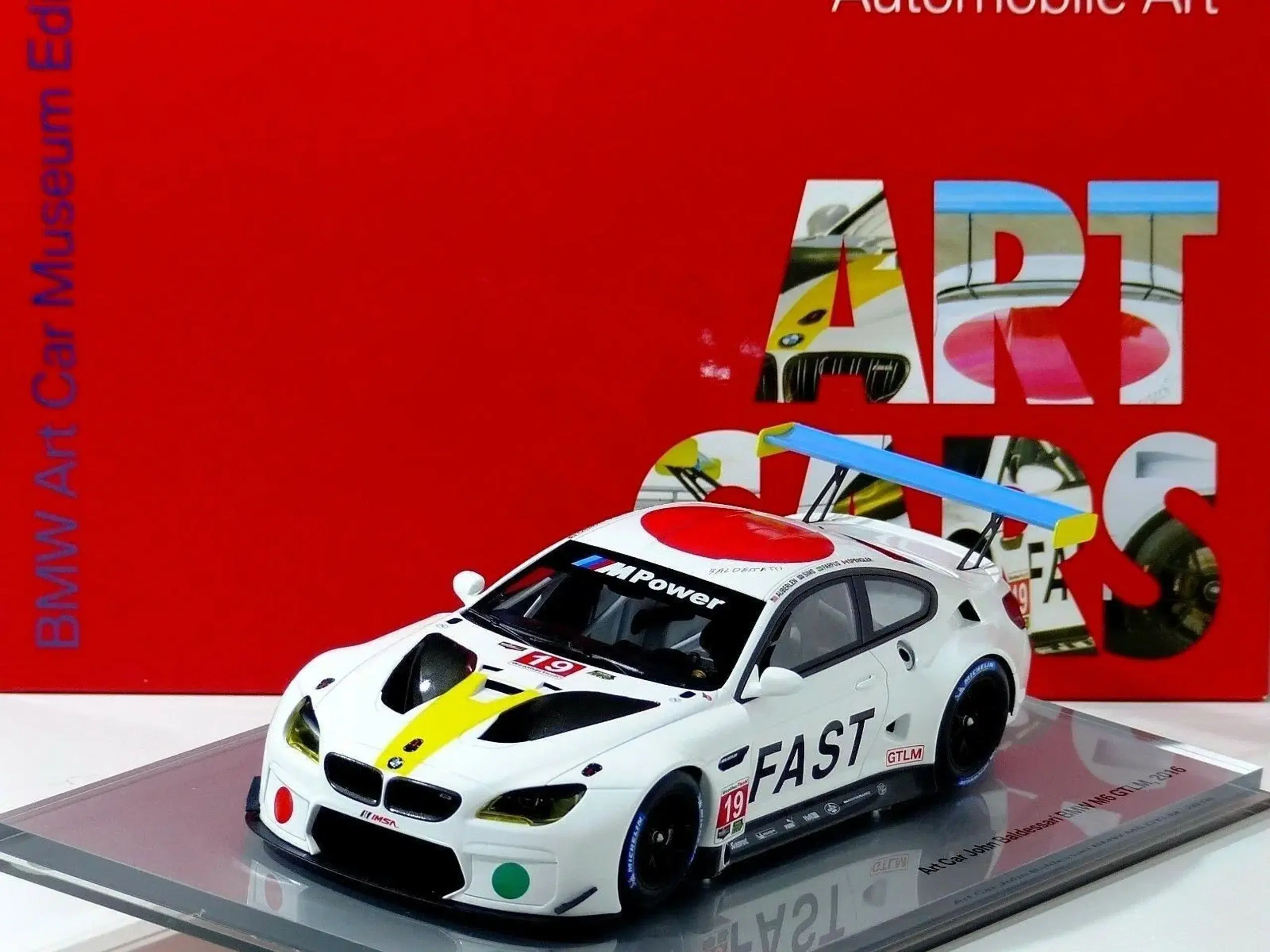 2016 BMW M6 GTLM Artcar 1:18  Producent: KYOSHO