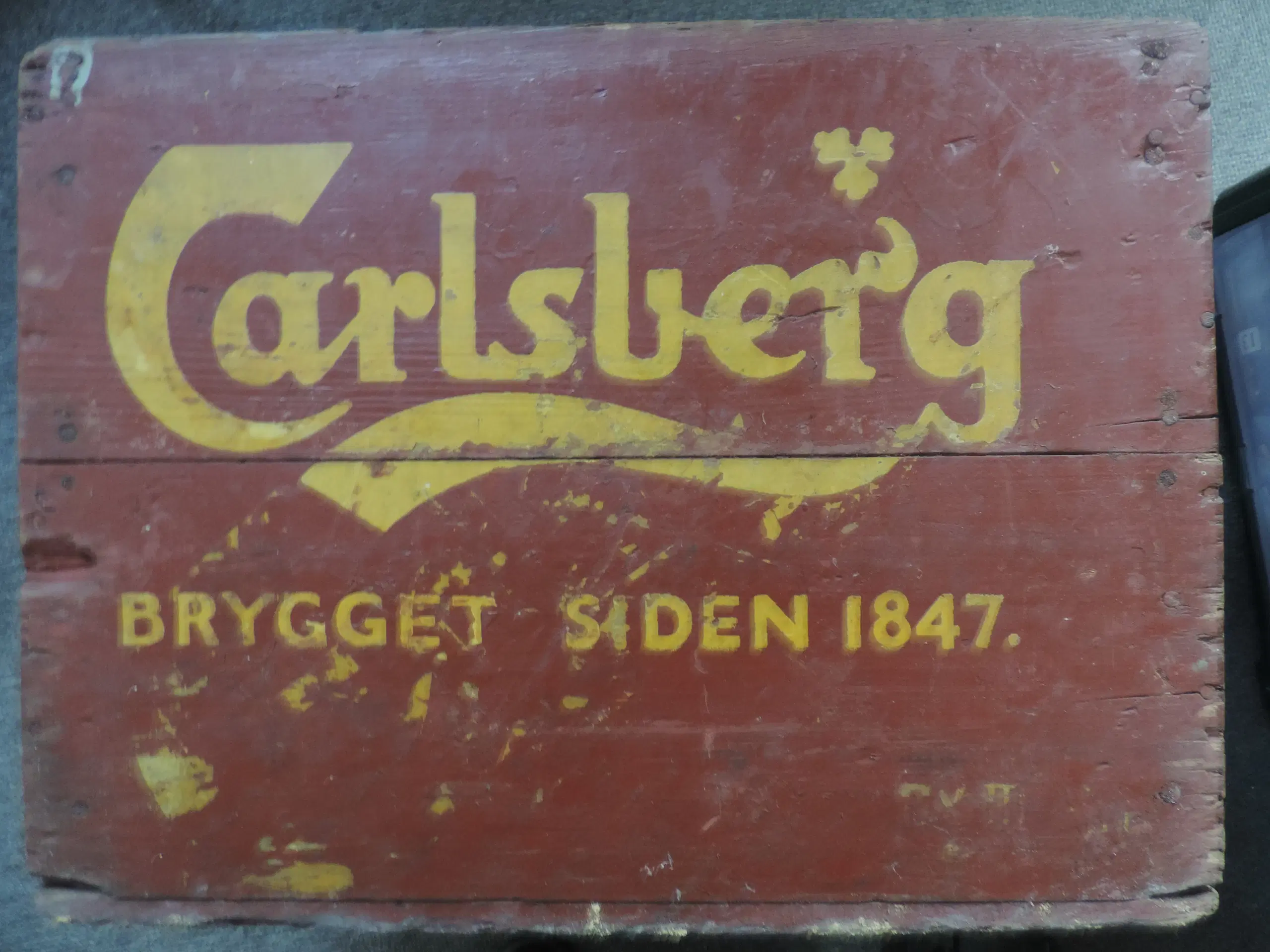 Gammel Carlsberg kasse