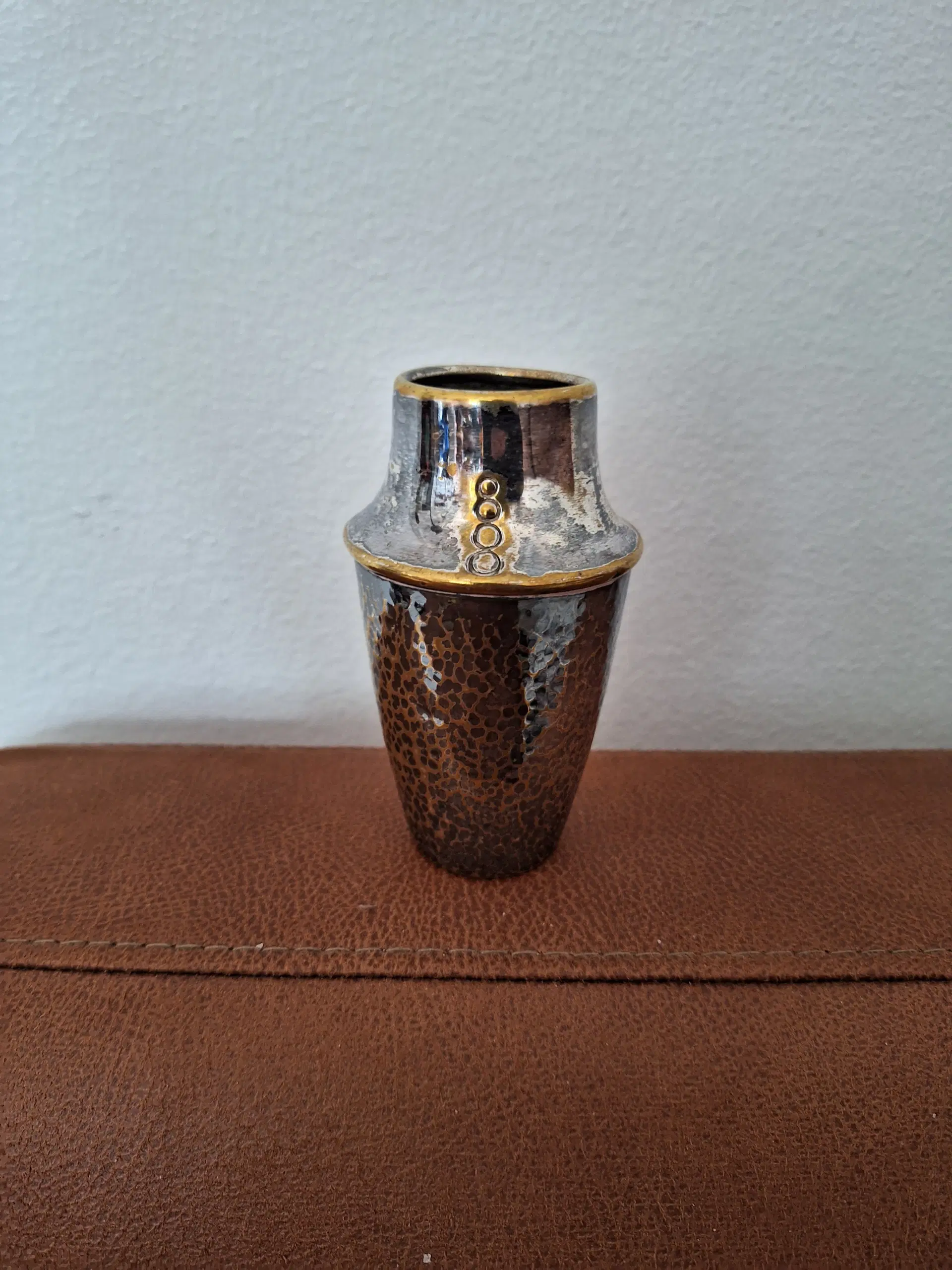 Pletsølv vase