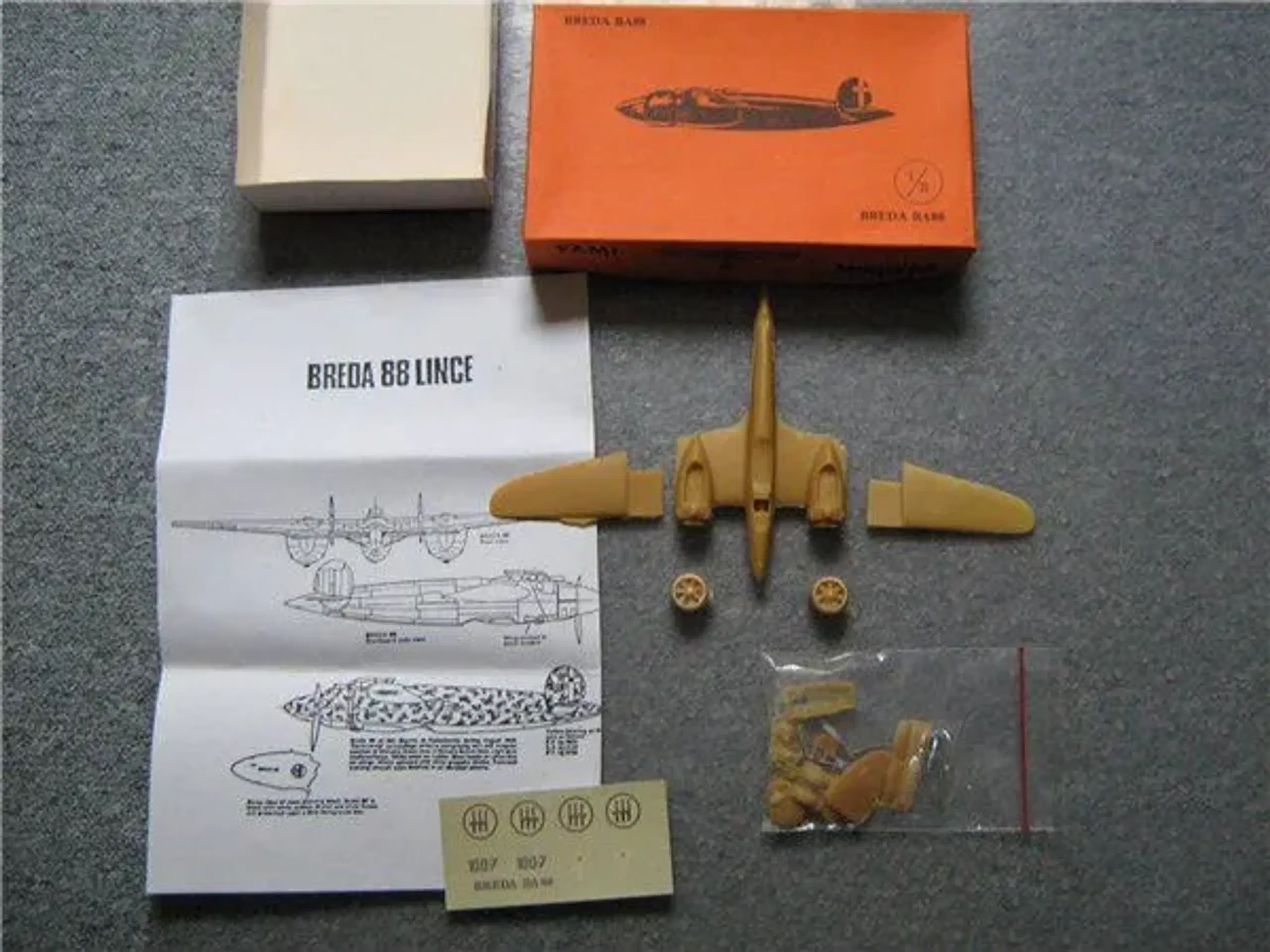 Breda Ba-88 1/72 Vami Models