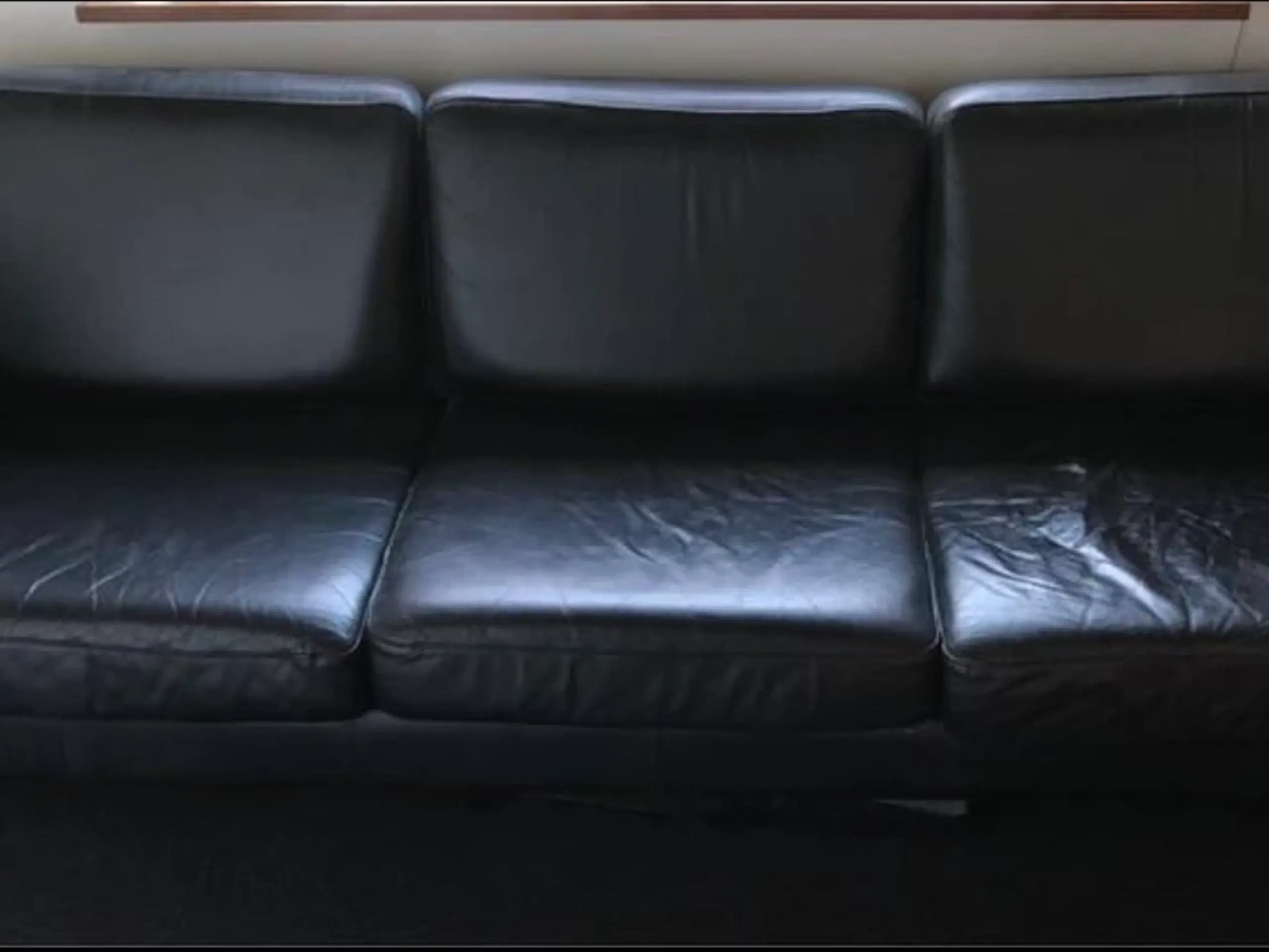 Retro lædersofa